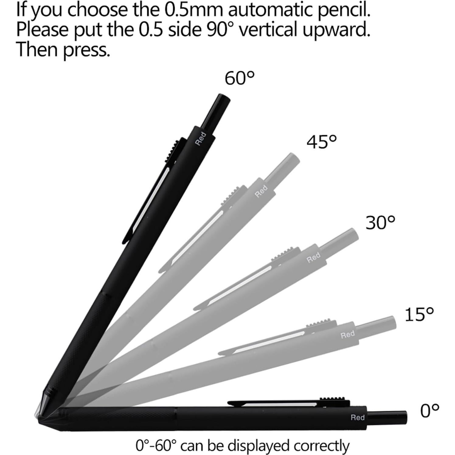 Bolígrafo Multicolor 4 en 1 DUNBONG con Lápiz Mecánico 0.5mm