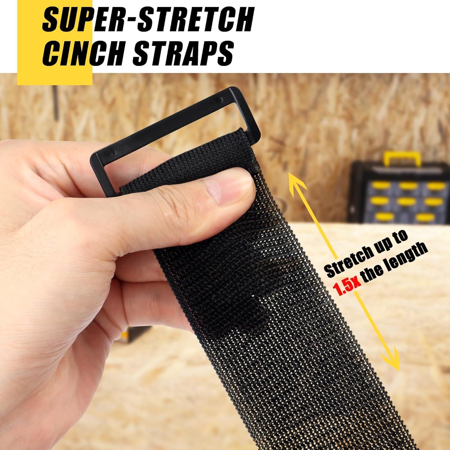 Correas Elásticas Cinch LuBanSir 1" x 15.24 cm - 10 Pack