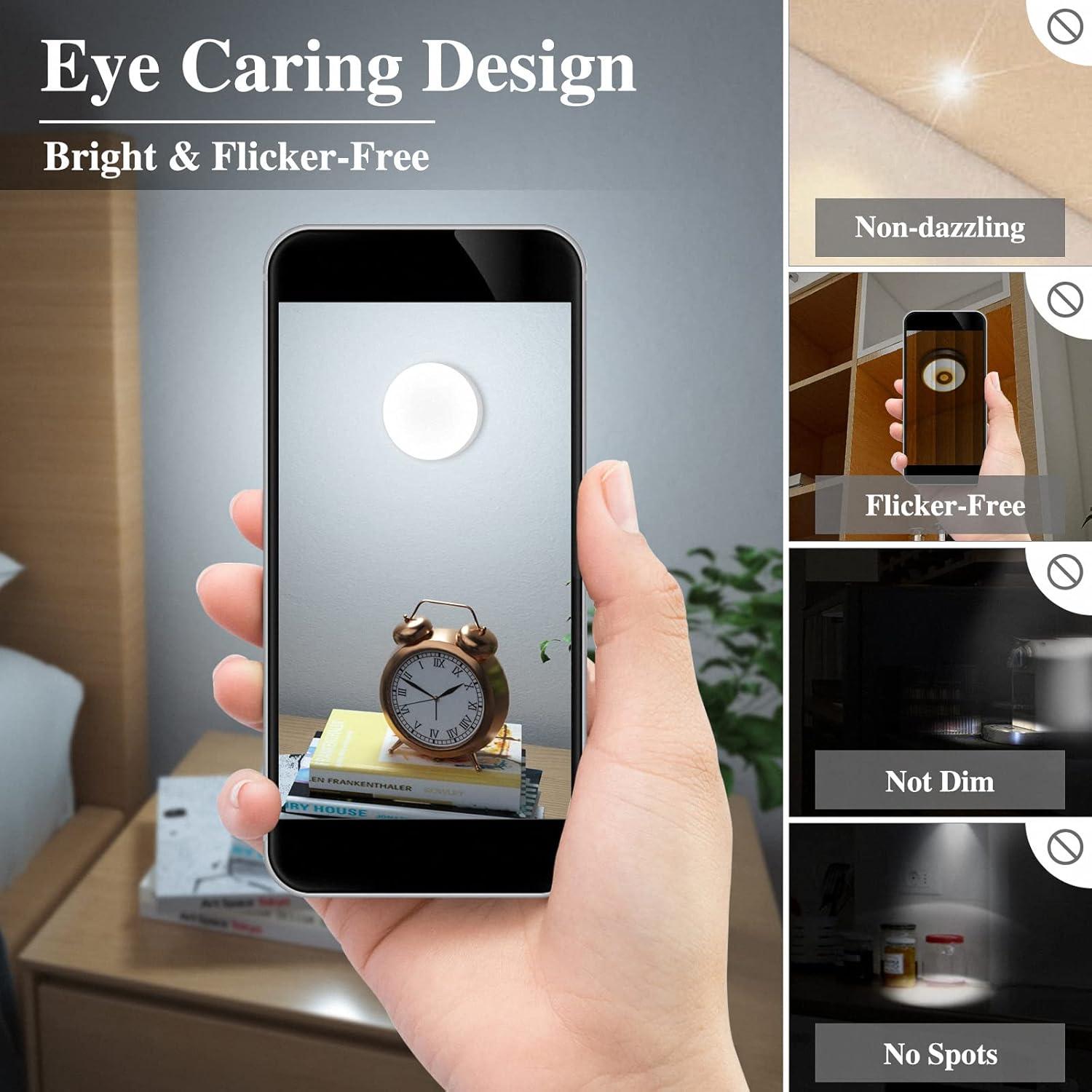 Luz LED de Sensor de Movimiento ChiChi 2Pack Cálido 3000K