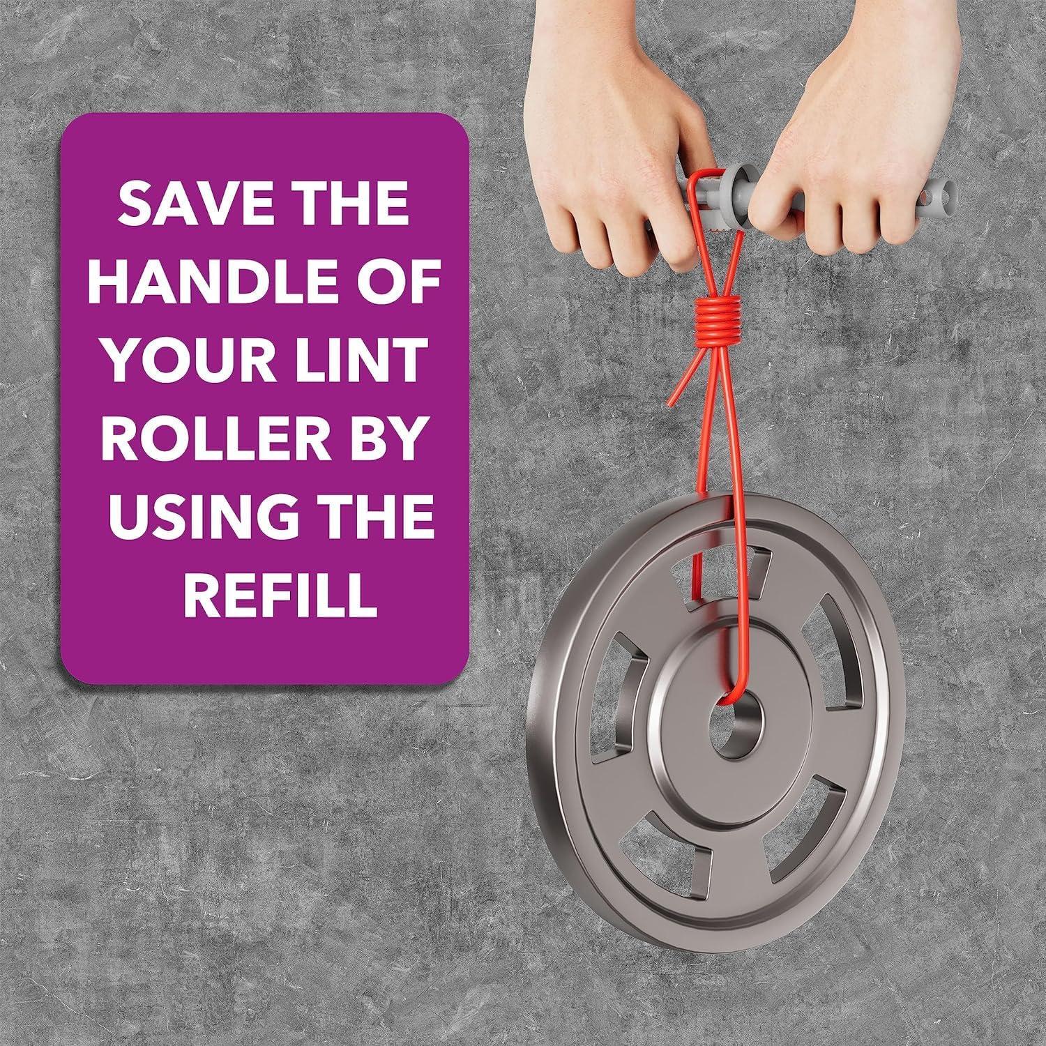 Rodillos para Pelusa MEIQIHOME 3 Mangos 333 Hojas Ecológicos