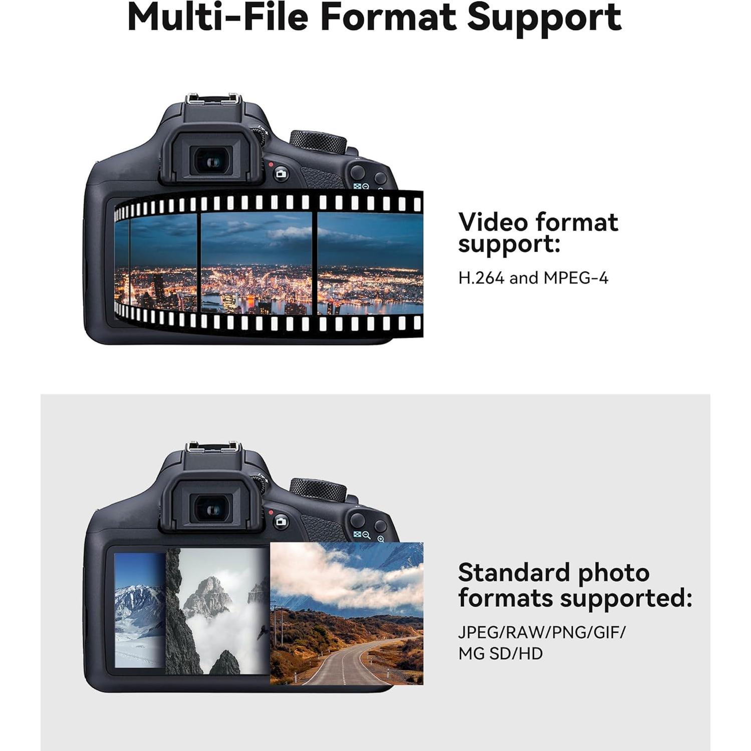 Lector de Tarjetas SD USB C xdgeLoad 2 Ranuras para iPhone y Mac