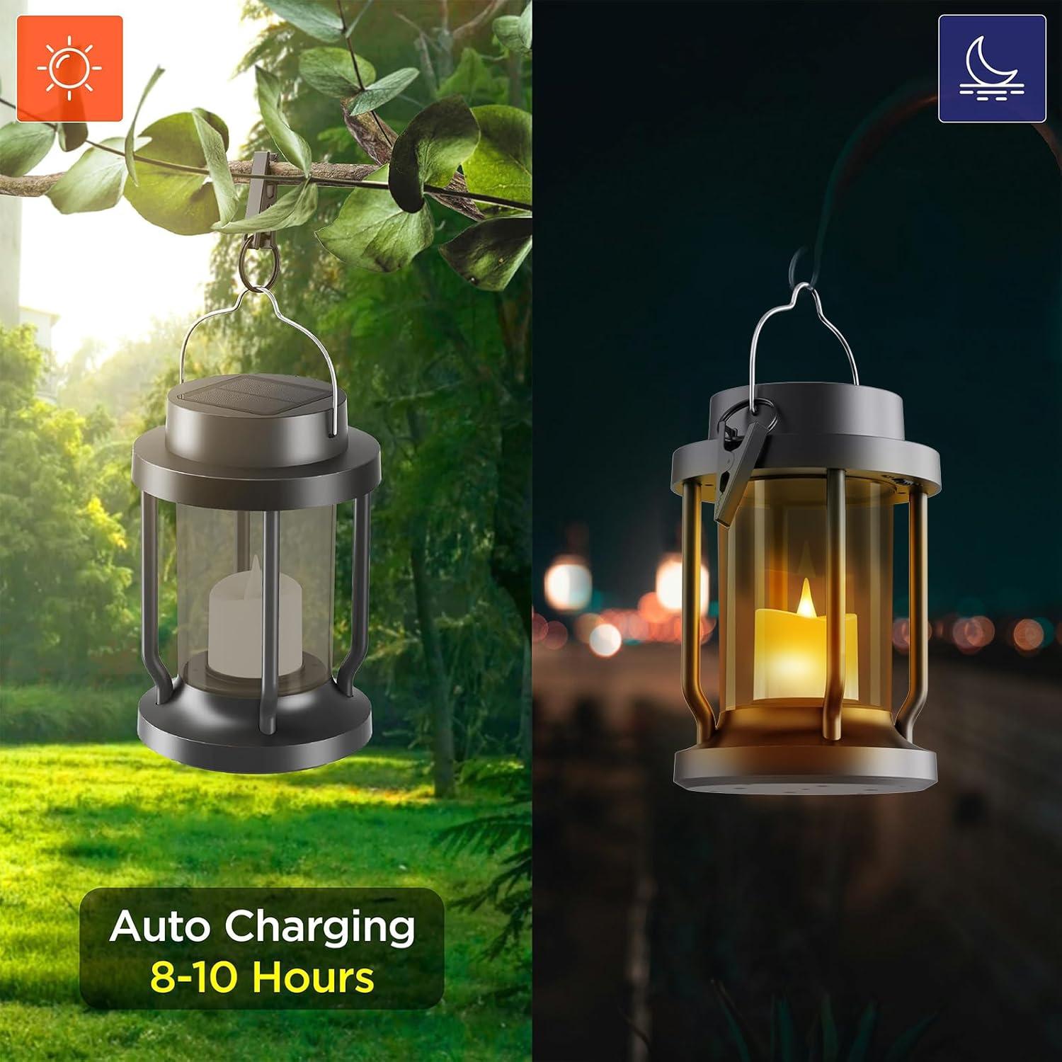 Linterna Solar Colgante FriutShine L01 - 2 Paquete, 17cm