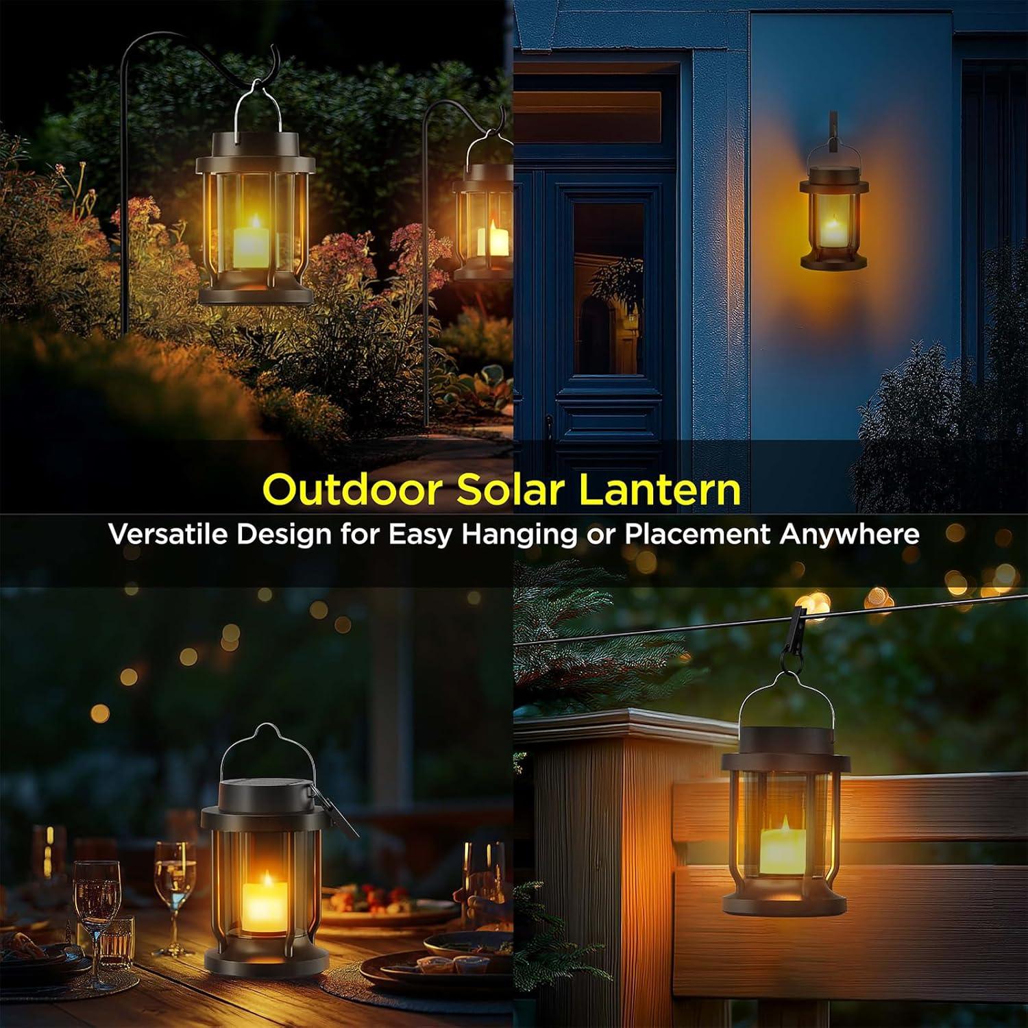 Linterna Solar Colgante FriutShine L01 - 2 Paquete, 17cm