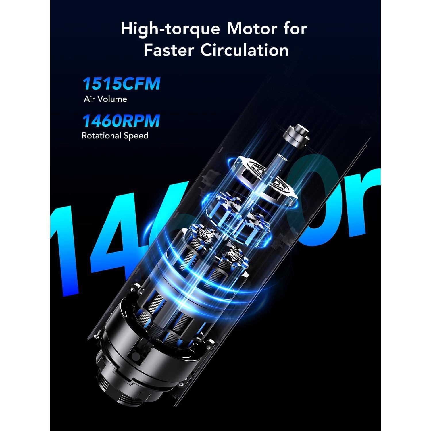 Ventilador de Torre GoveeLife 106,68 cm con Control APP