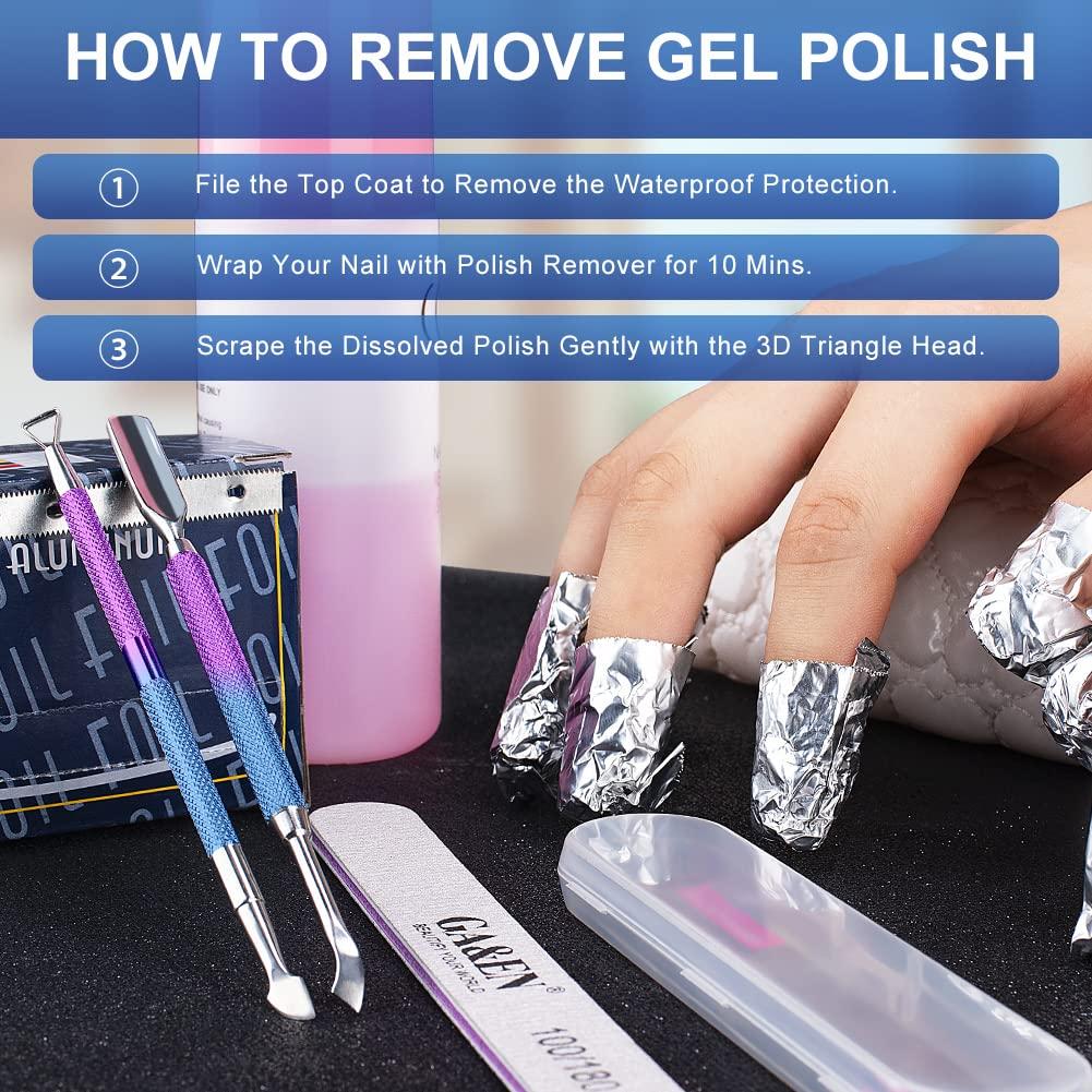 Set de 2 Cortadores y Empujadores de Cutículas GA&EN Acero Inoxidable