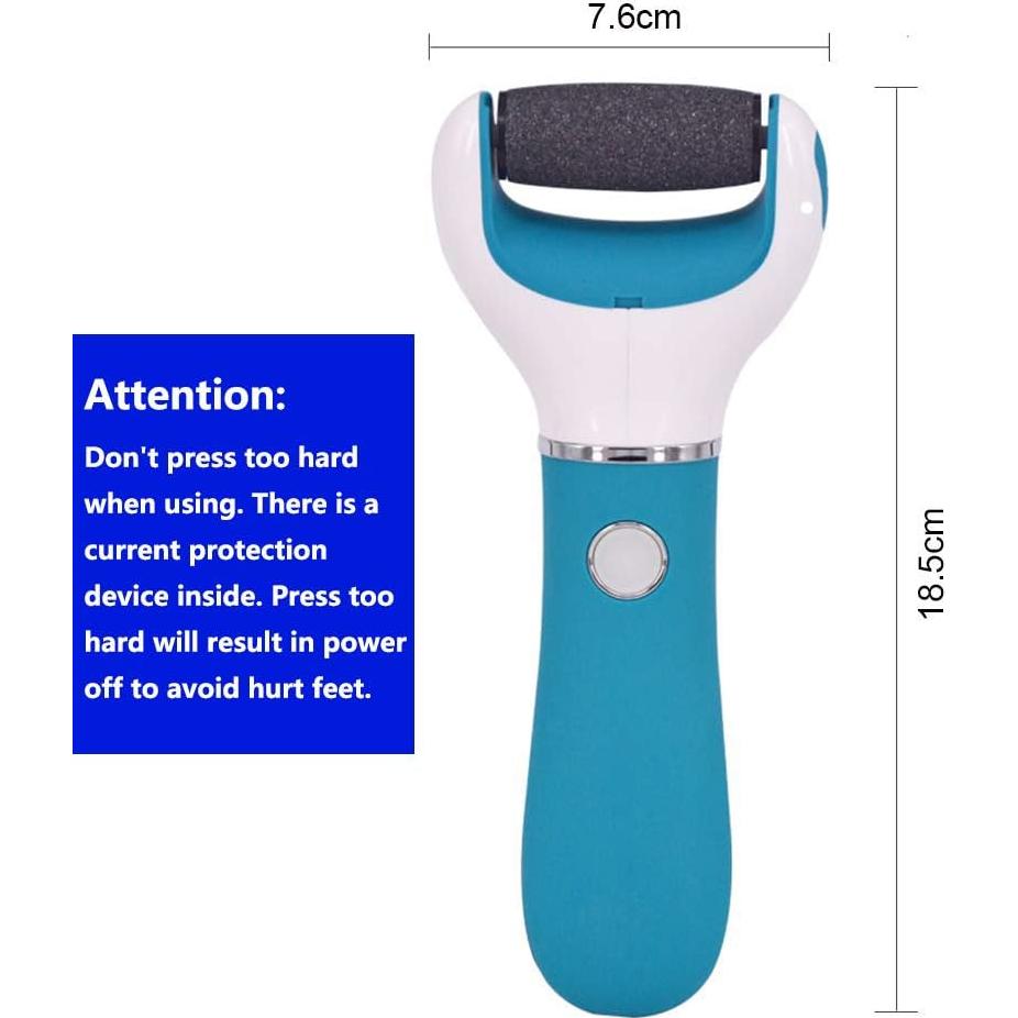 Removedor de Callos Eléctrico BOMPOW Recargable Azul