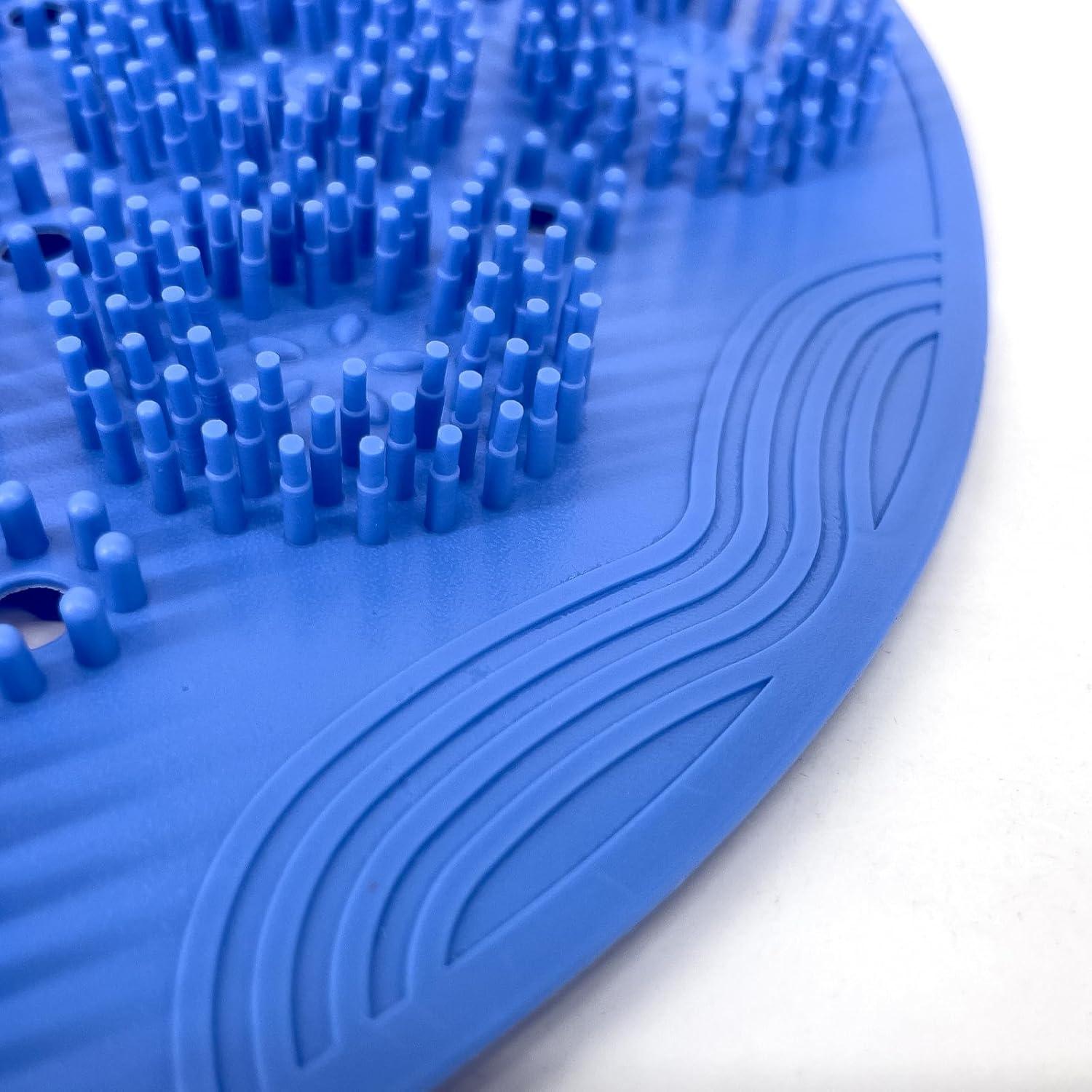 Paquete de 4 Alfombrillas Exfoliantes Cubicozy Antideslizantes