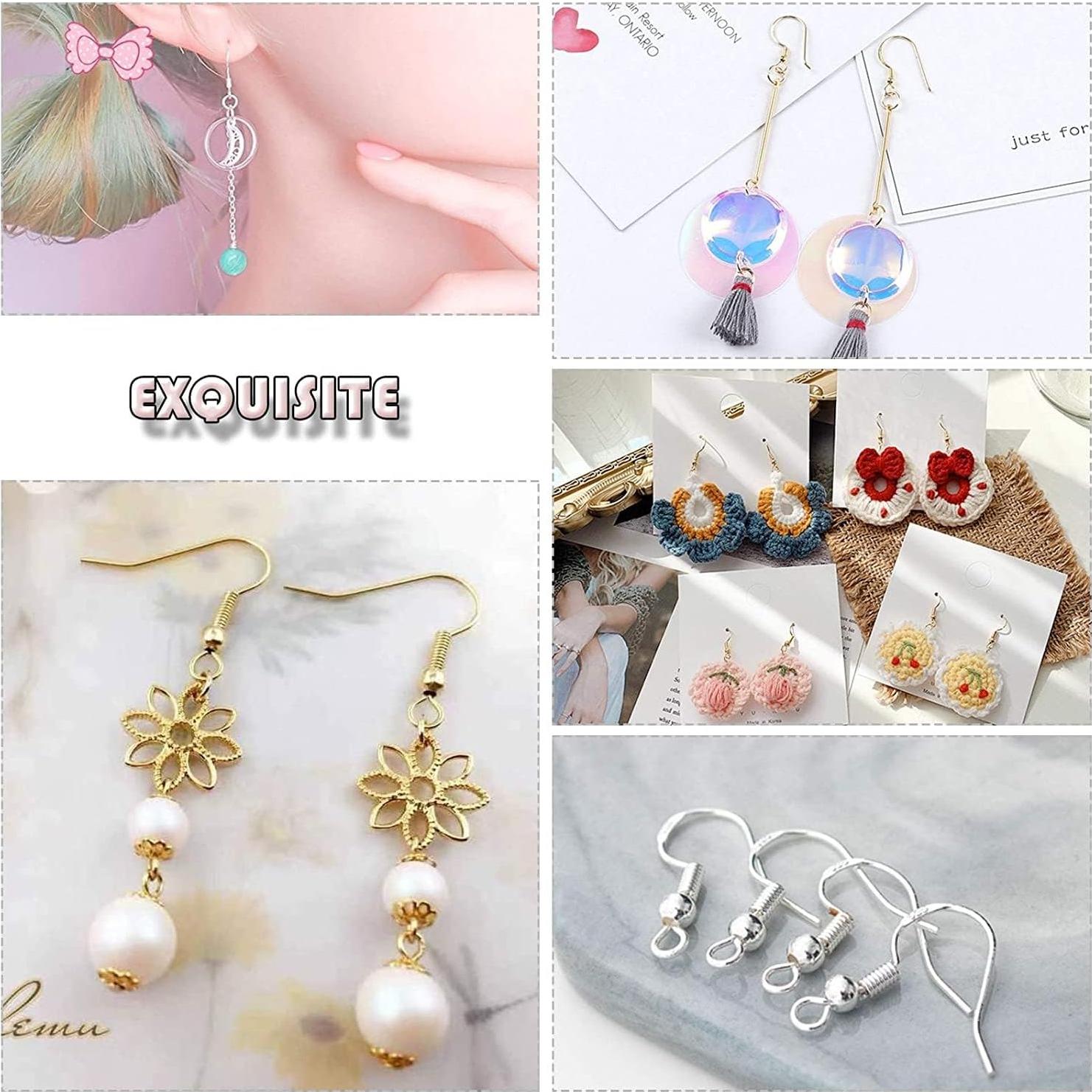 Kit de Ganchos de Aretes Hipoalergénicos Huucky 500 Piezas