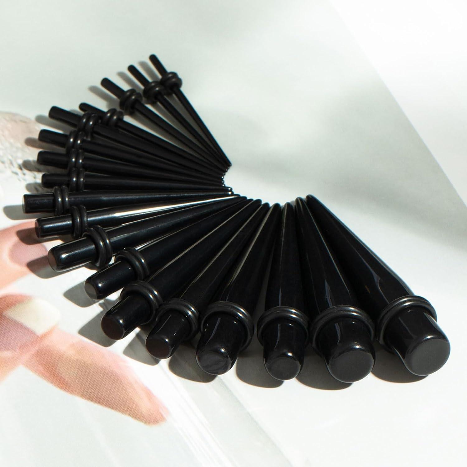 Kit de Estiramiento de Orejas 50 Pcs CABBE KALLO Silicona Acrílico