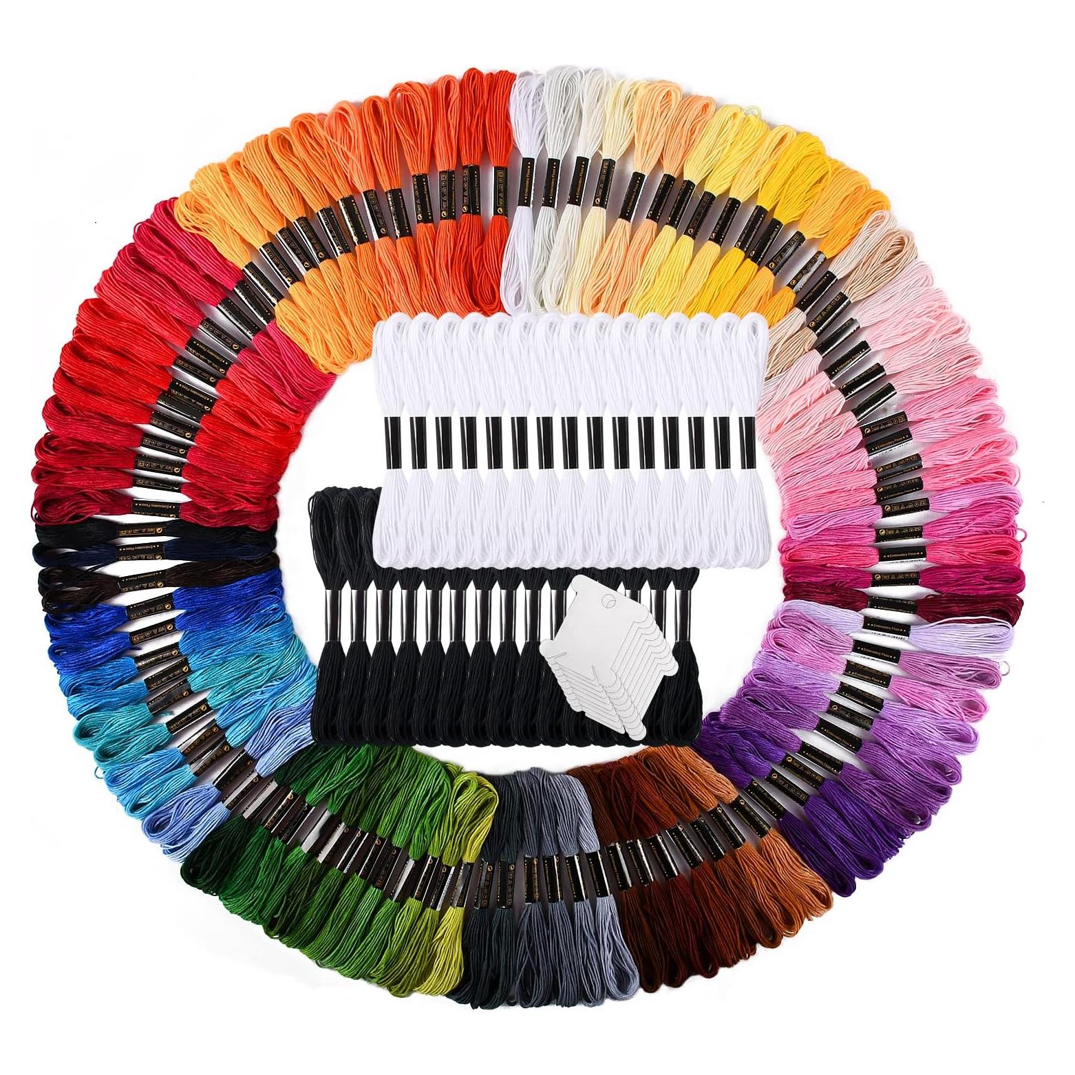 Kit de Hilo para Pulseras de Amistad VICOVI - 100 Colores + 30 Madejas
