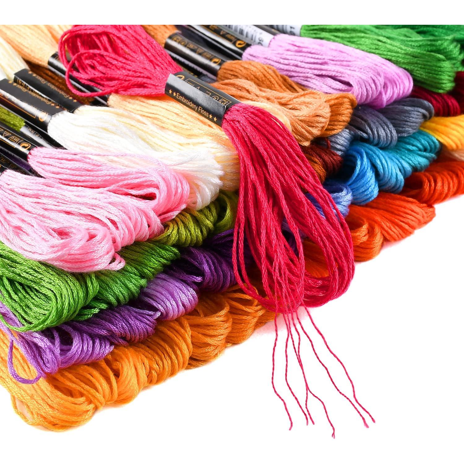 Kit de Hilo para Pulseras de Amistad VICOVI - 100 Colores + 30 Madejas