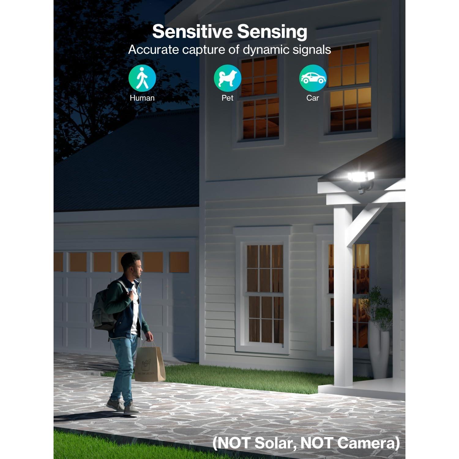 Luz de Inundación LED iMaihom 50W con Sensor de Movimiento IP65