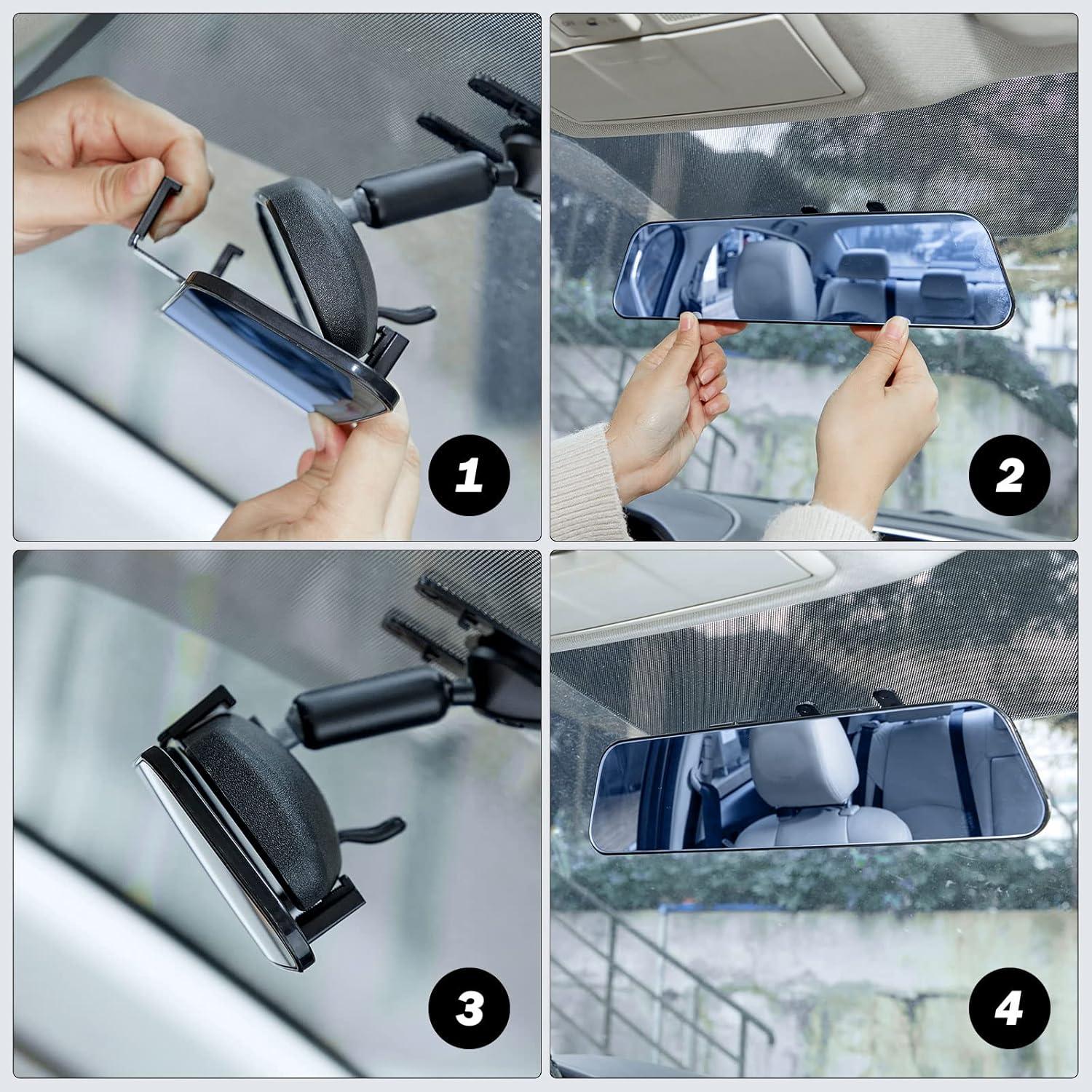 Espejo Retrovisor Convexo JOYTUTUS 30 cm Antideslumbrante Universal