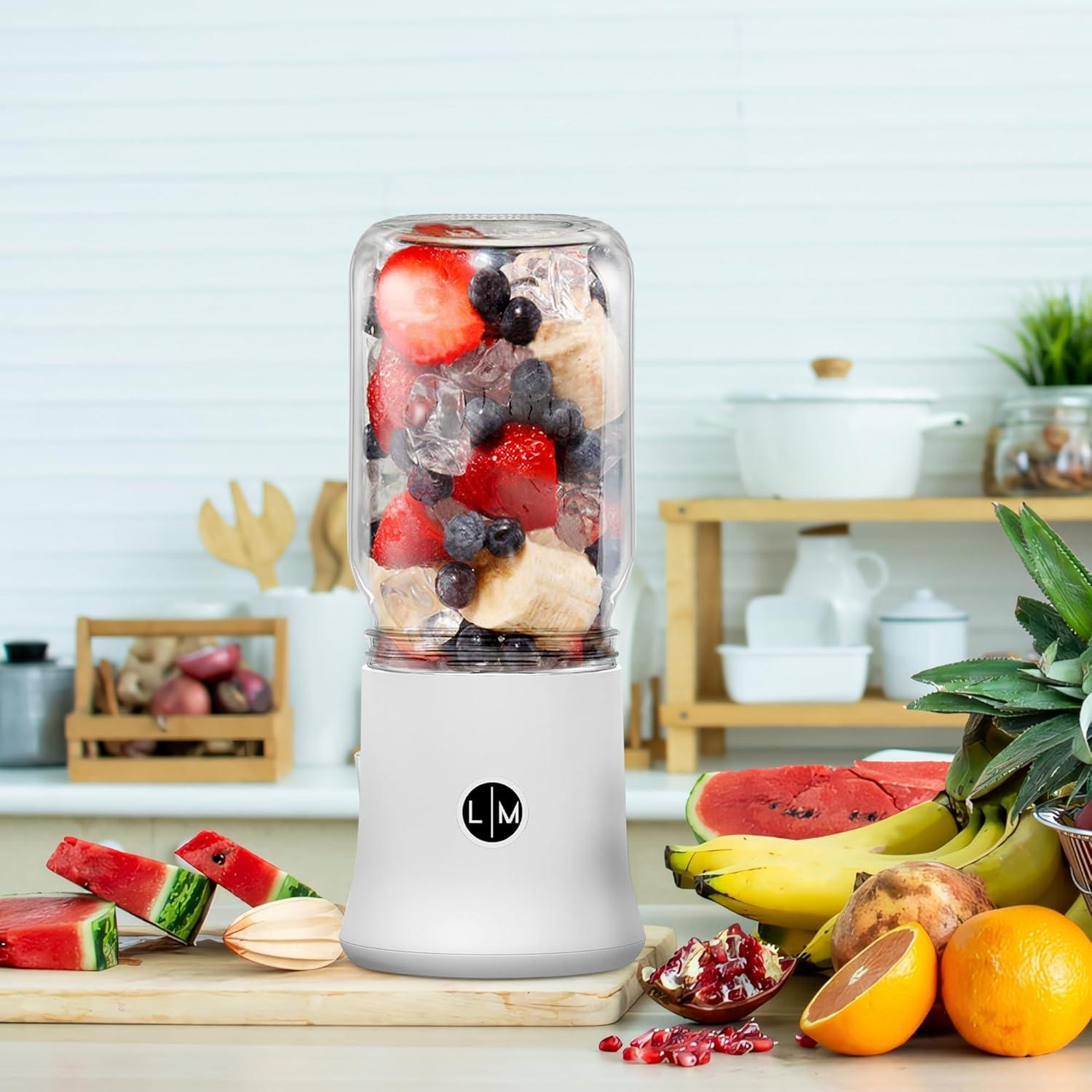 Licuadora Portátil Le Marq Design para Frascos Mason