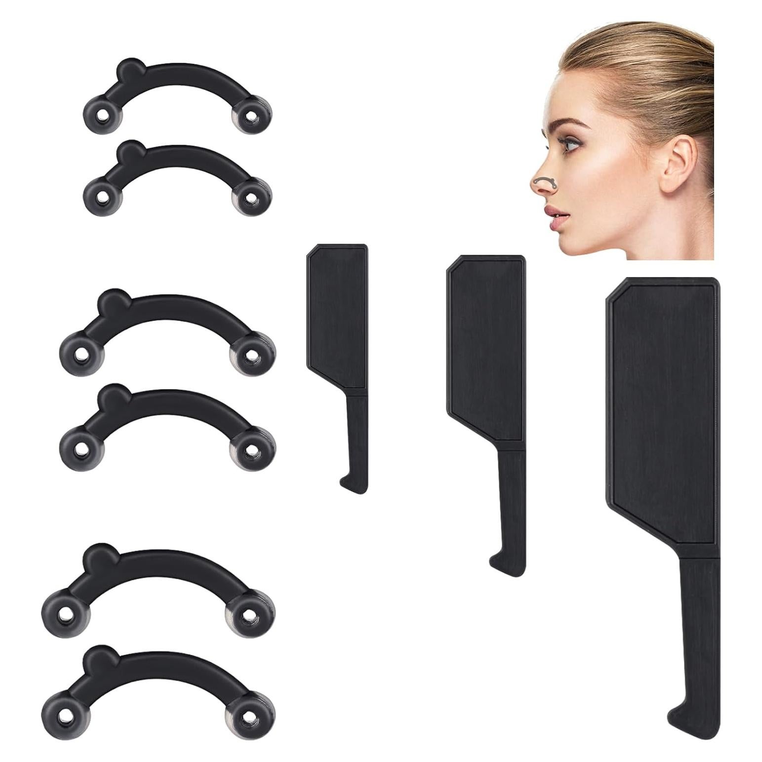 Bonuci Elevador de Nariz 3 Pares Silicona 6.2-6.8 cm