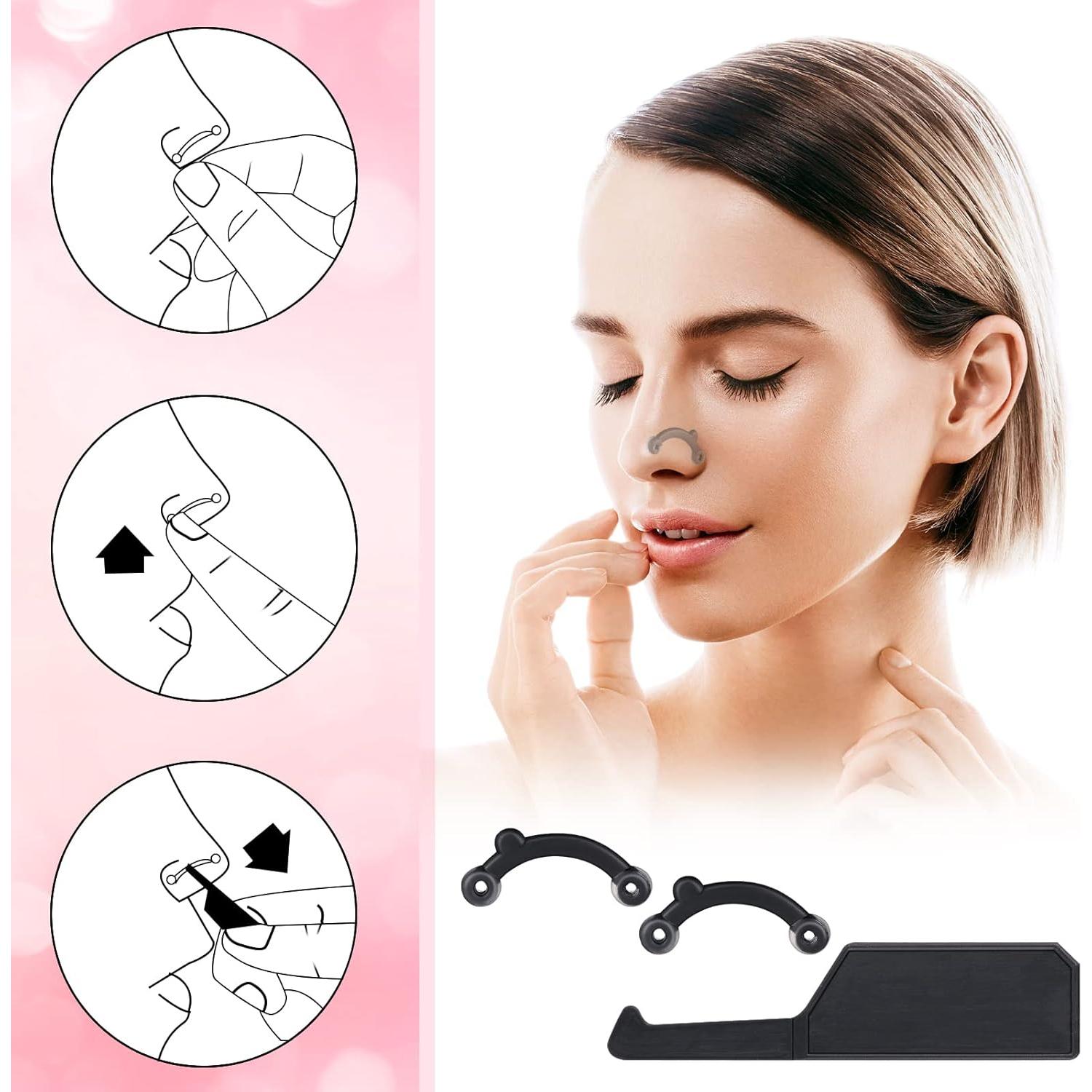 Bonuci Elevador de Nariz 3 Pares Silicona 6.2-6.8 cm