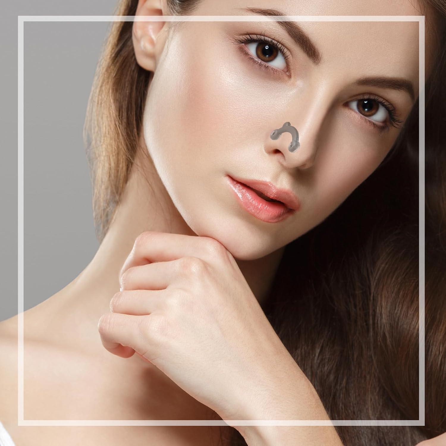 Bonuci Elevador de Nariz 3 Pares Silicona 6.2-6.8 cm