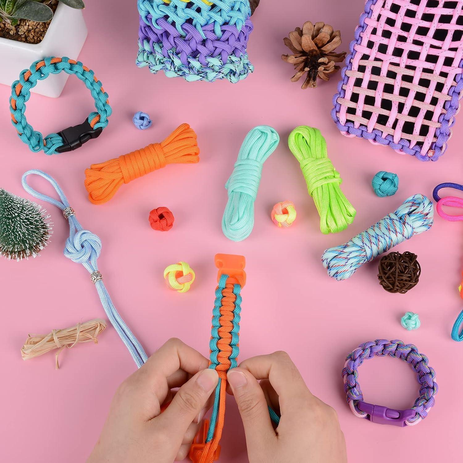 Kit de Paracord 550 WEREWOLVES 28 Colores 3.05m - Manualidades