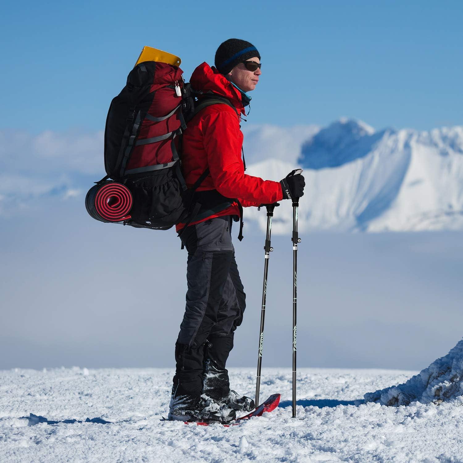 Bastones de Senderismo Plegables Esup de Aluminio 7075 - 2 Piezas