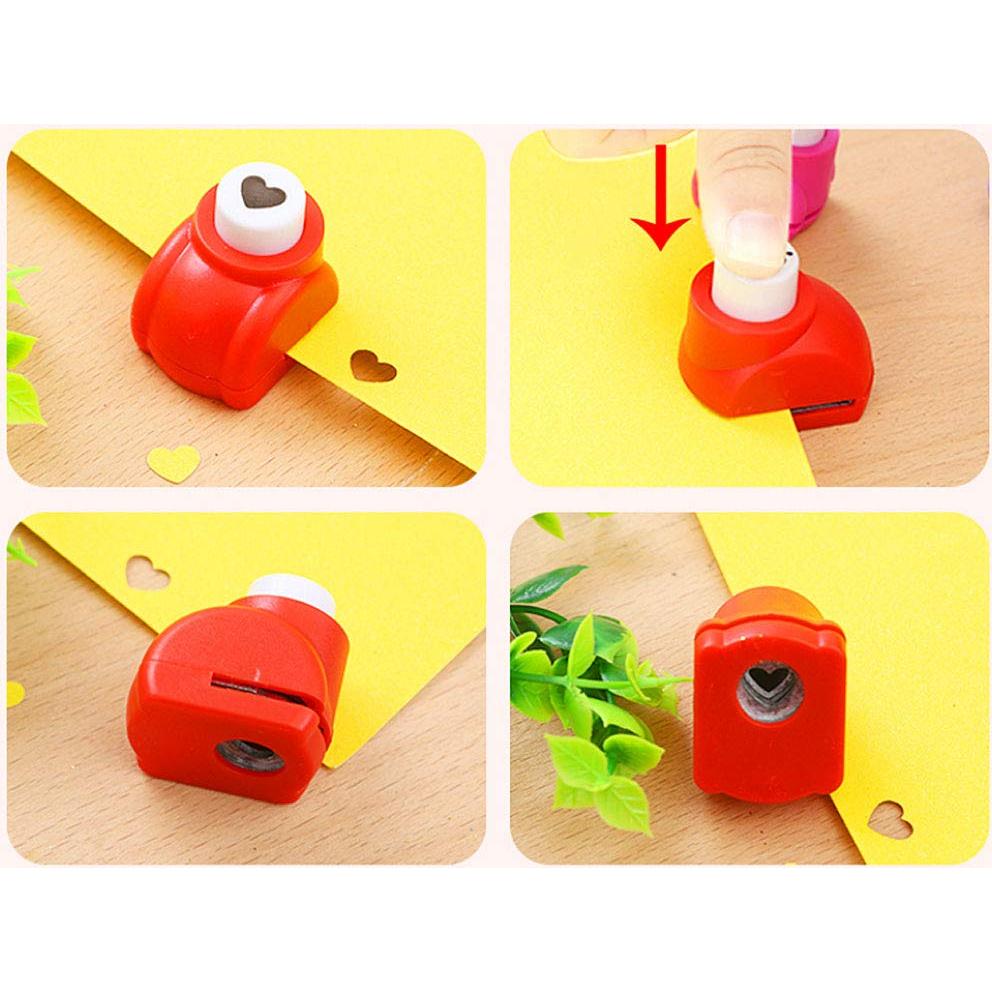 Set de 15 Perforadoras de Papel Flantor Mini para Manualidades