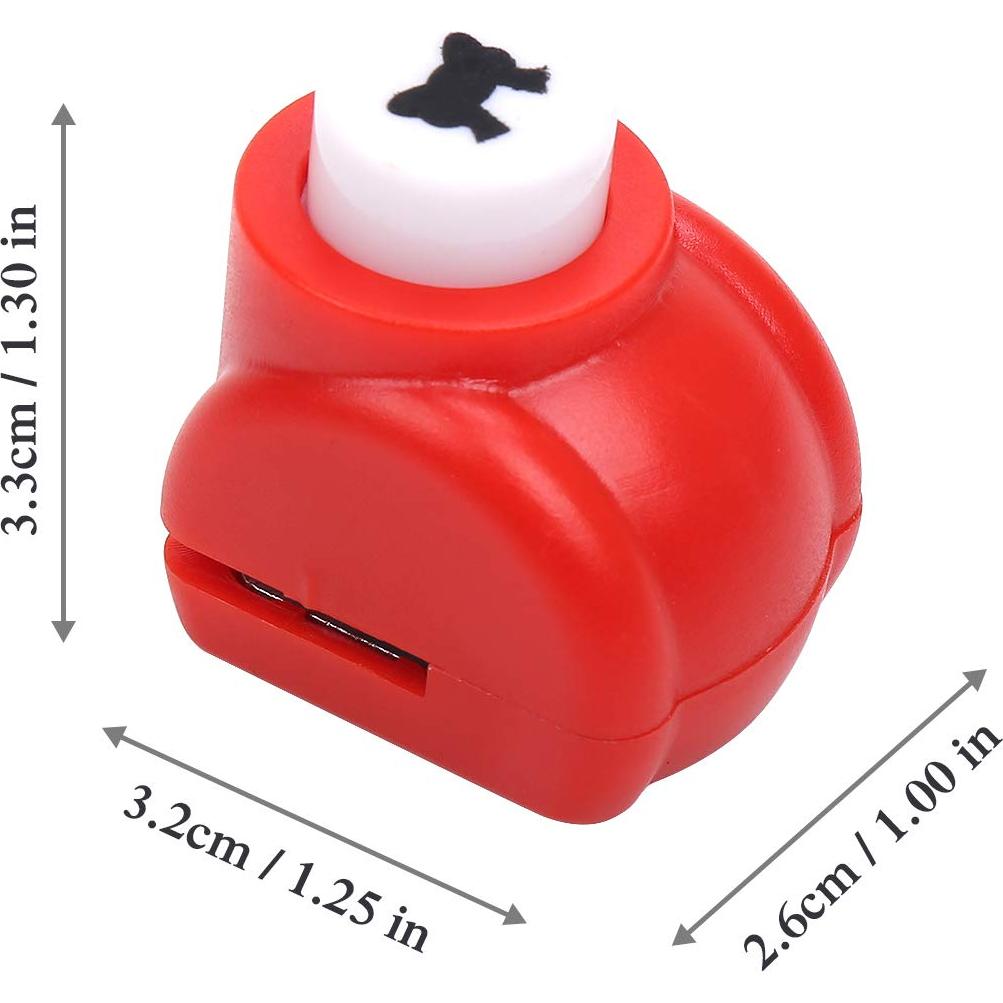 Set de 15 Perforadoras de Papel Flantor Mini para Manualidades