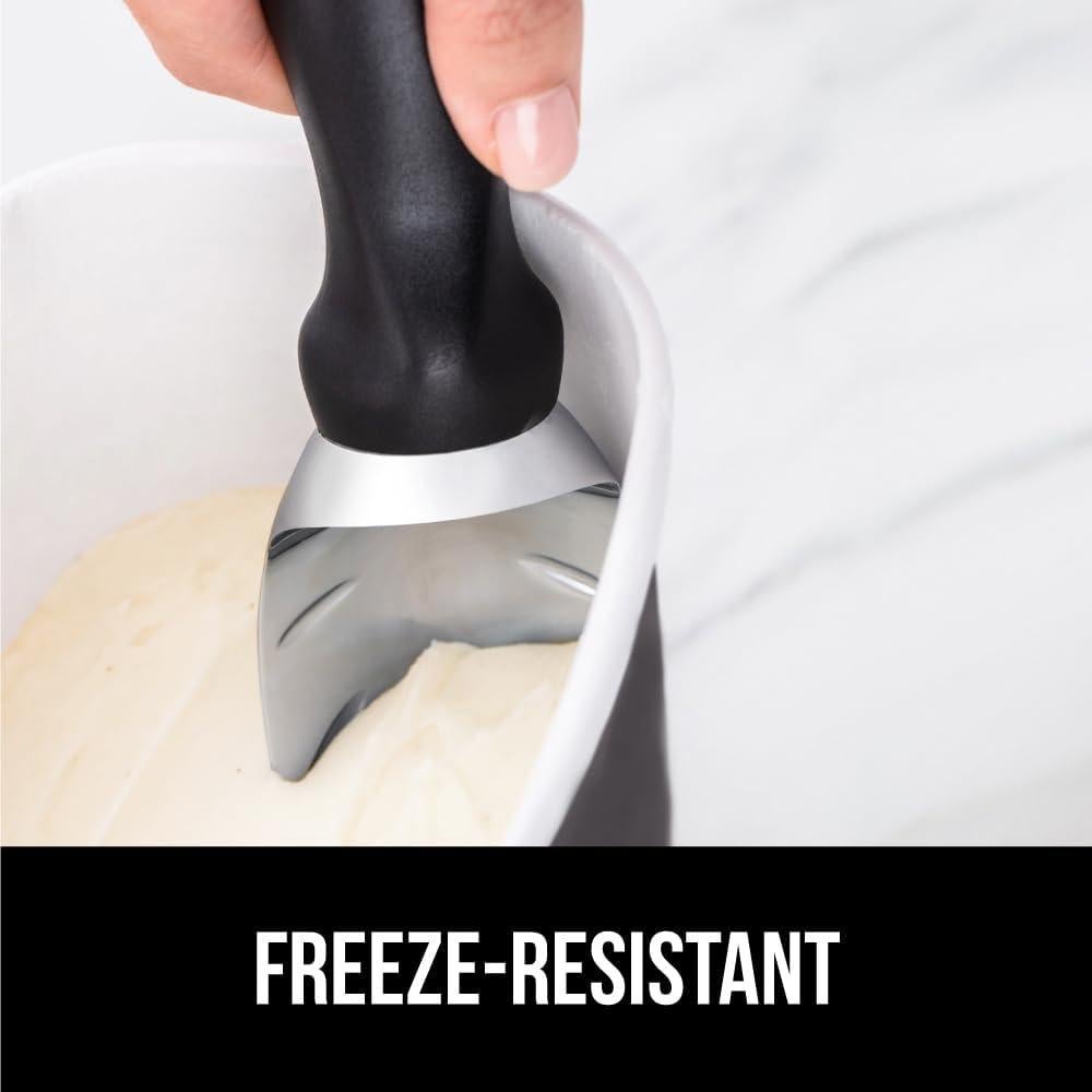 Cucharón de Helado Gorilla Grip Negro Ergonómico 19cm