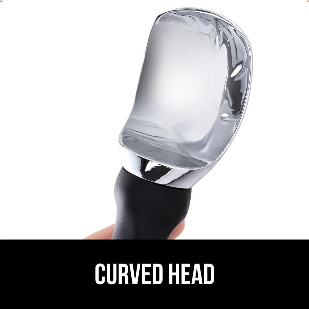 Cucharón de Helado Gorilla Grip Negro Ergonómico 19cm