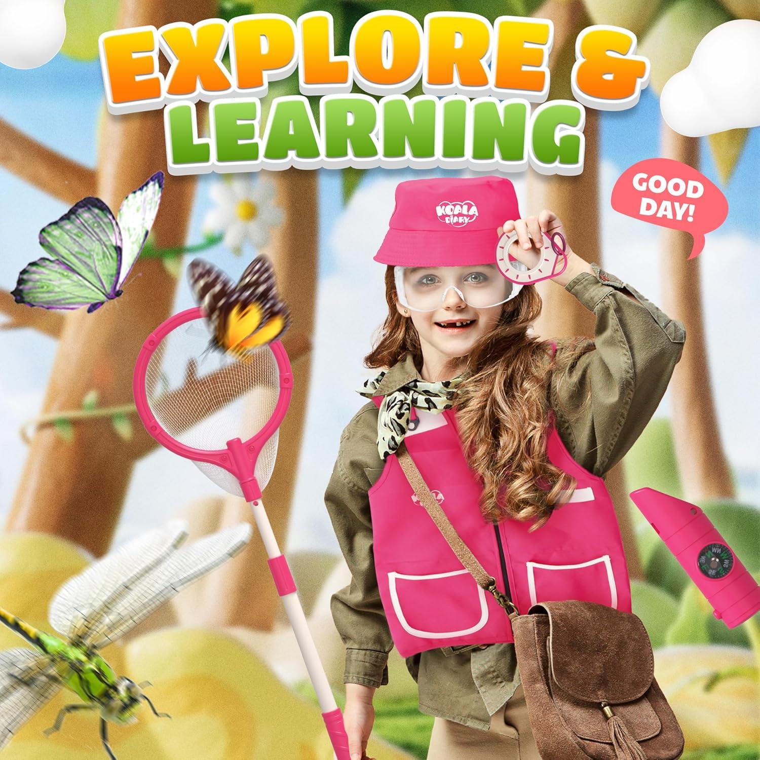 Kit de Explorador de Insectos SMILESSKIDDO 25 Piezas para Niños