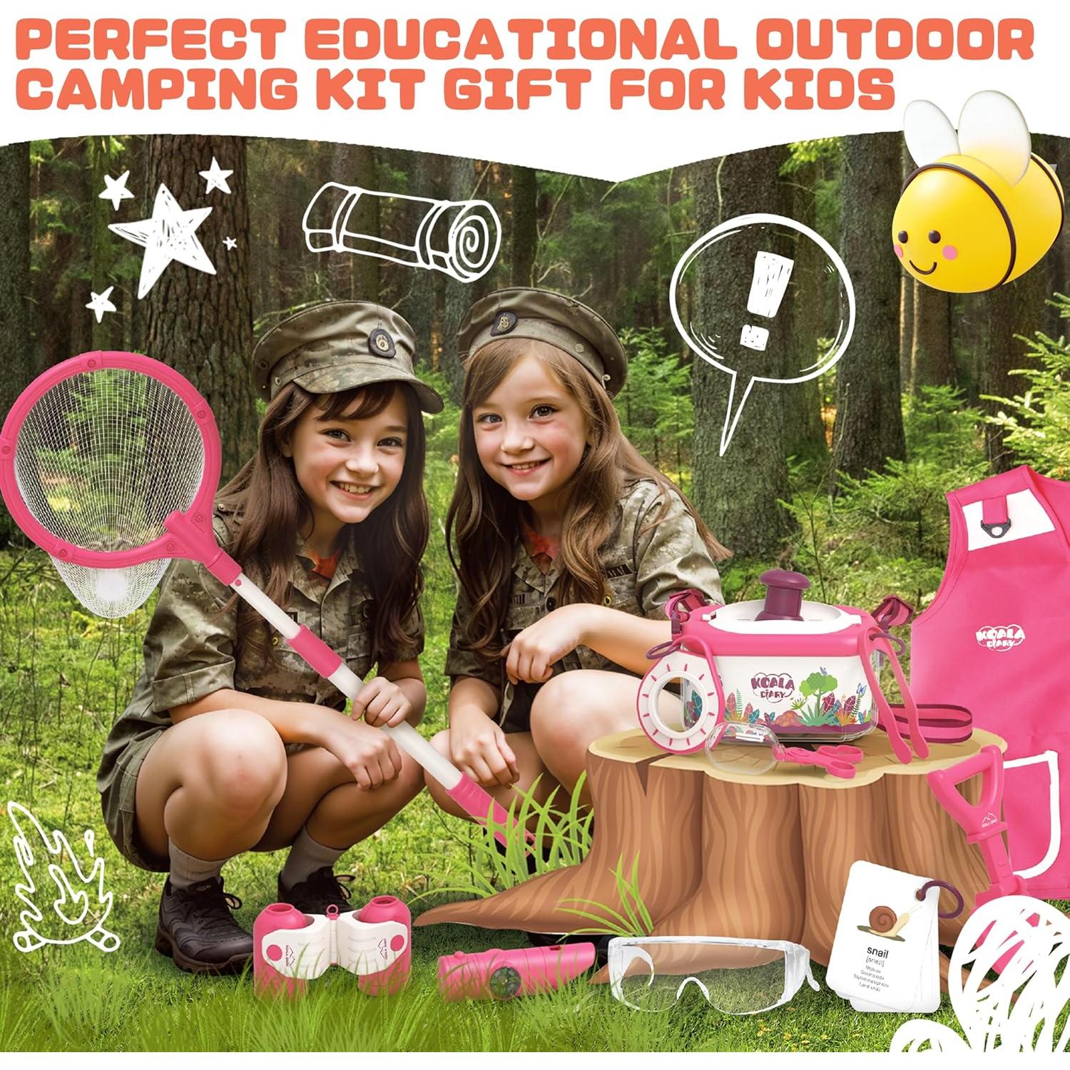 Kit de Explorador de Insectos SMILESSKIDDO 25 Piezas para Niños