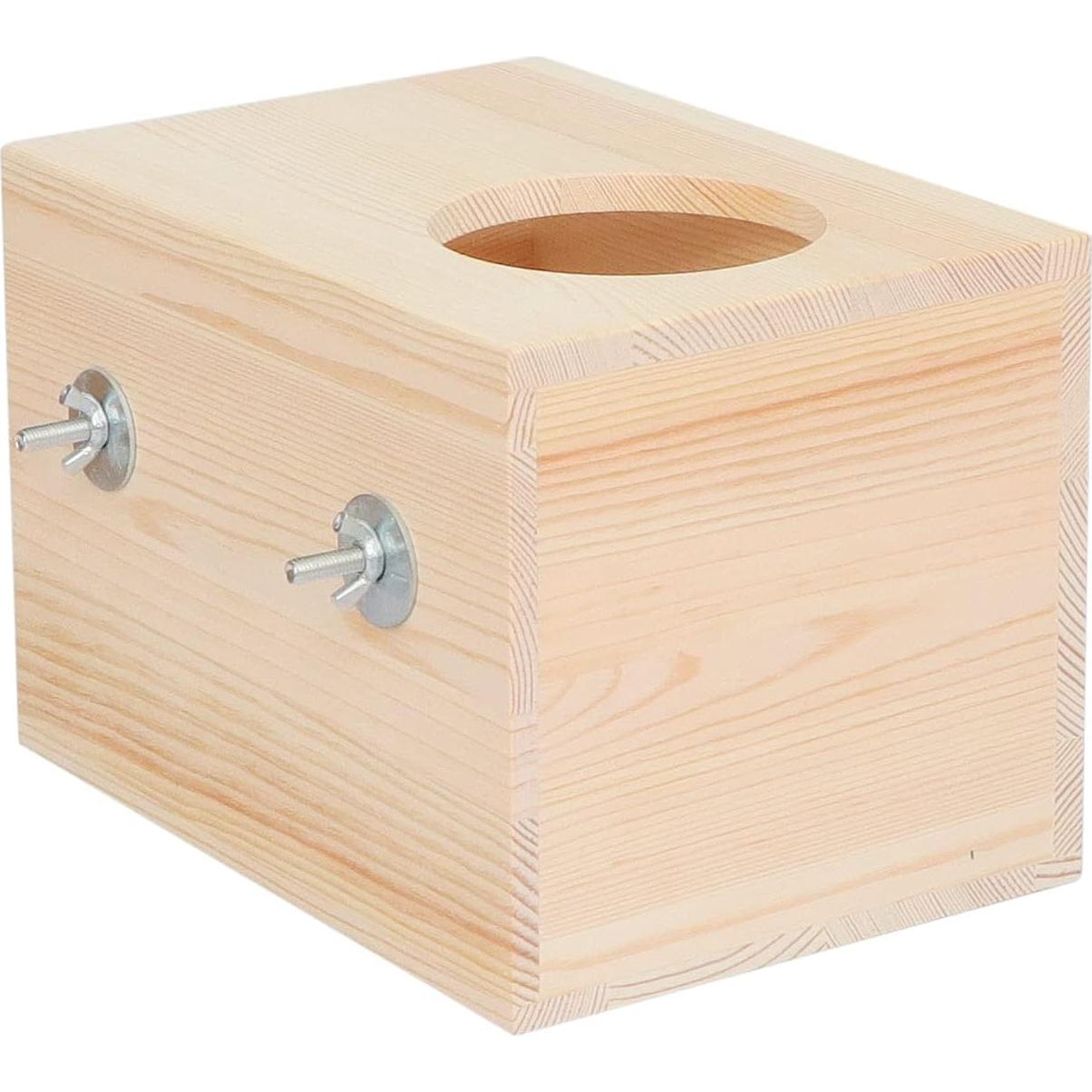 Refugio para Chinchilla Megawa de Madera Natural 22x16x16cm