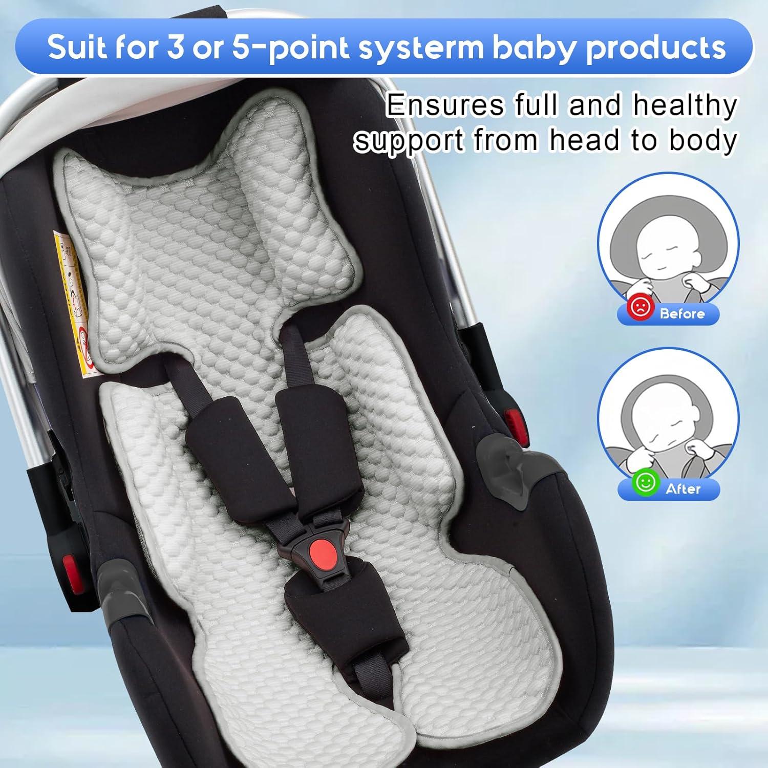 Almohadilla Enfriadora para Asiento de Auto Kaseeous Bebé