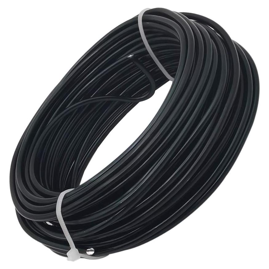 Alambre de Metal Flexible INSPIRELLE 9 Gauge 12.8m Negro