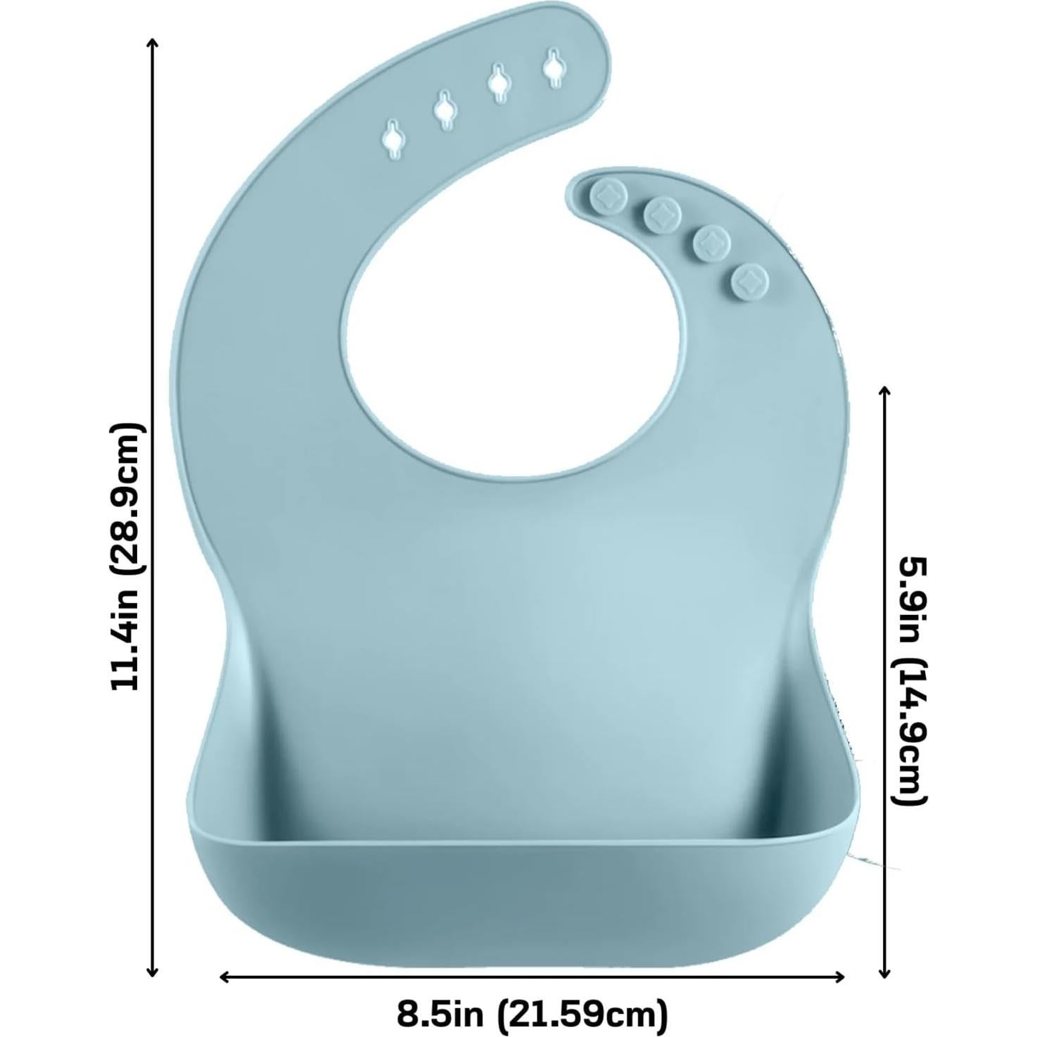 Conjunto de Alimentación de Silicona PandaEar 9 Piezas Bebés