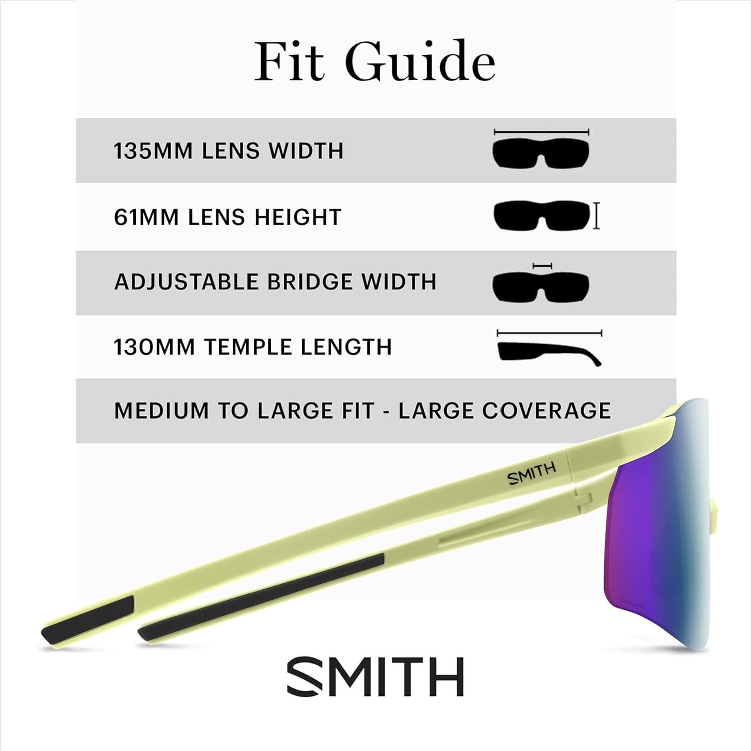 Gafas de sol polarizadas Smith Defy ChromaPop Lichen