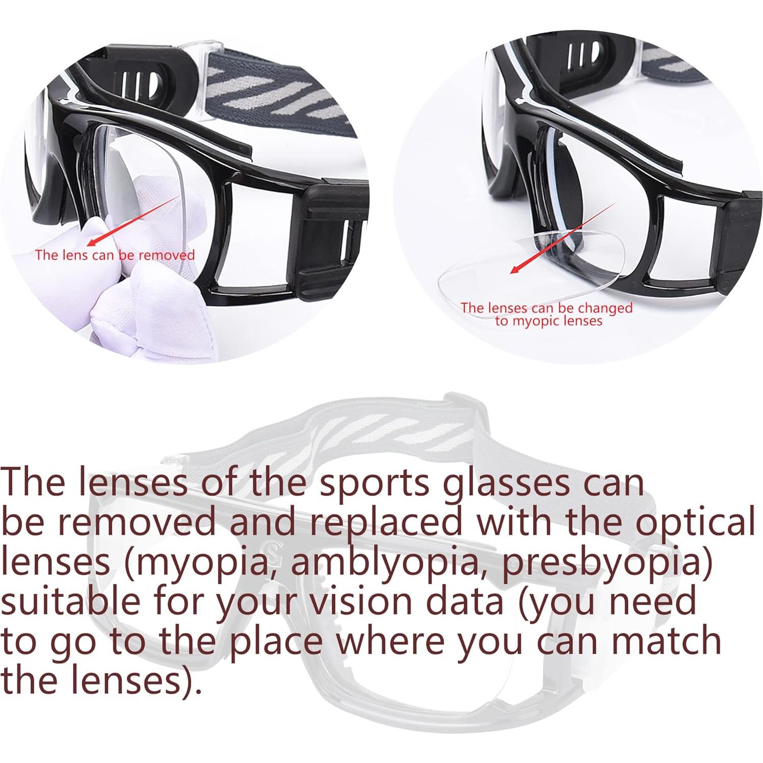 Gafas de baloncesto SooGree G8122 con protección anti-vaho