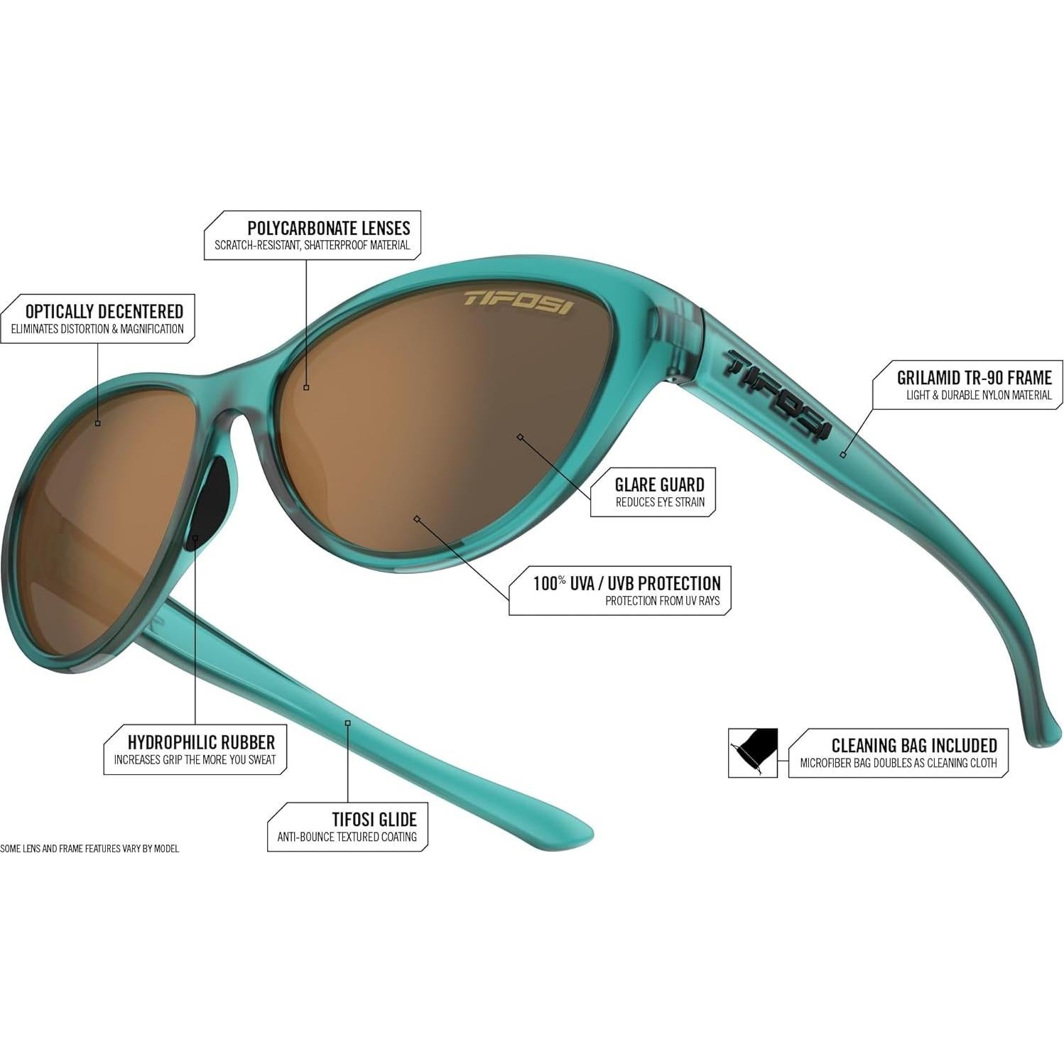 Gafas de sol Tifosi Shirley Sport Ahumado para Mujeres