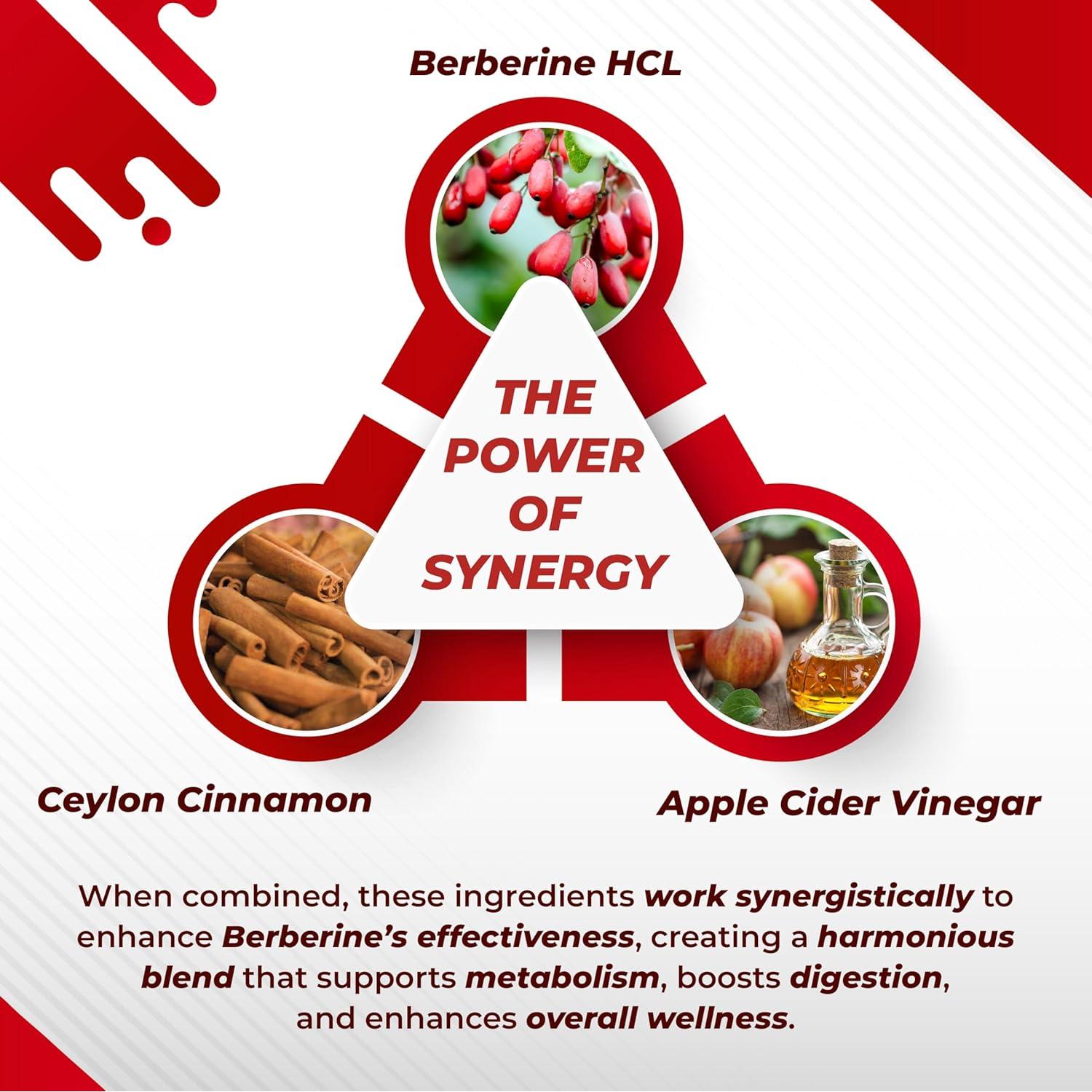 Suplemento de Berberina 150 Cápsulas NURAFUSE 14 Ingredientes Naturales