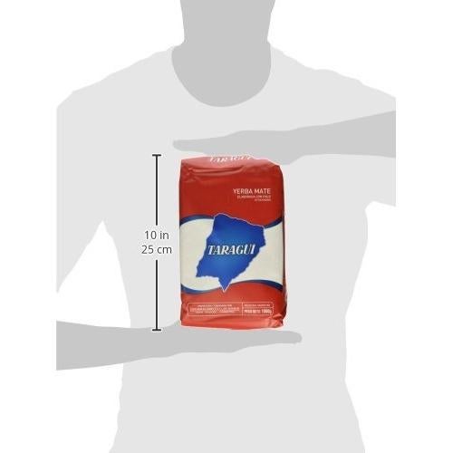 Yerba Mate Taragui Regular 1kg - Paquete de 10 Unidades