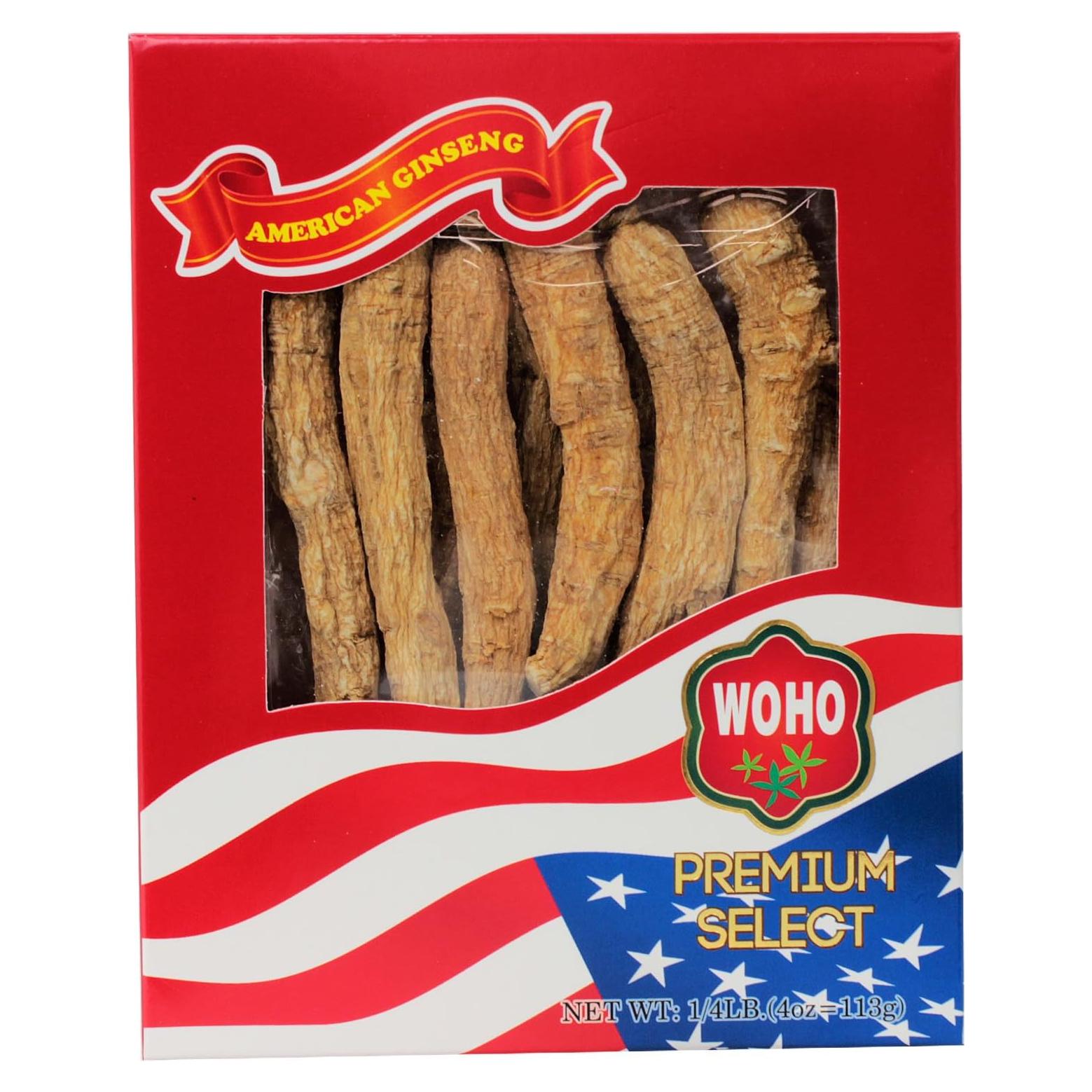 Ginseng Americano Woohoo Natural 113.4g - Raíces XL