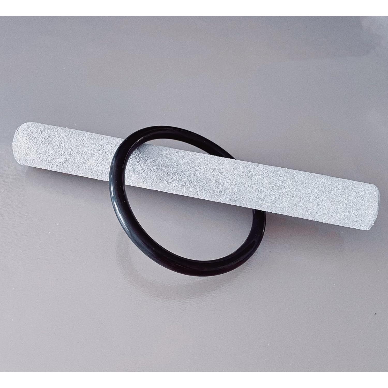 Cuenco de Canto de Cristal Hye-eun 20.32cm Nota A Índigo