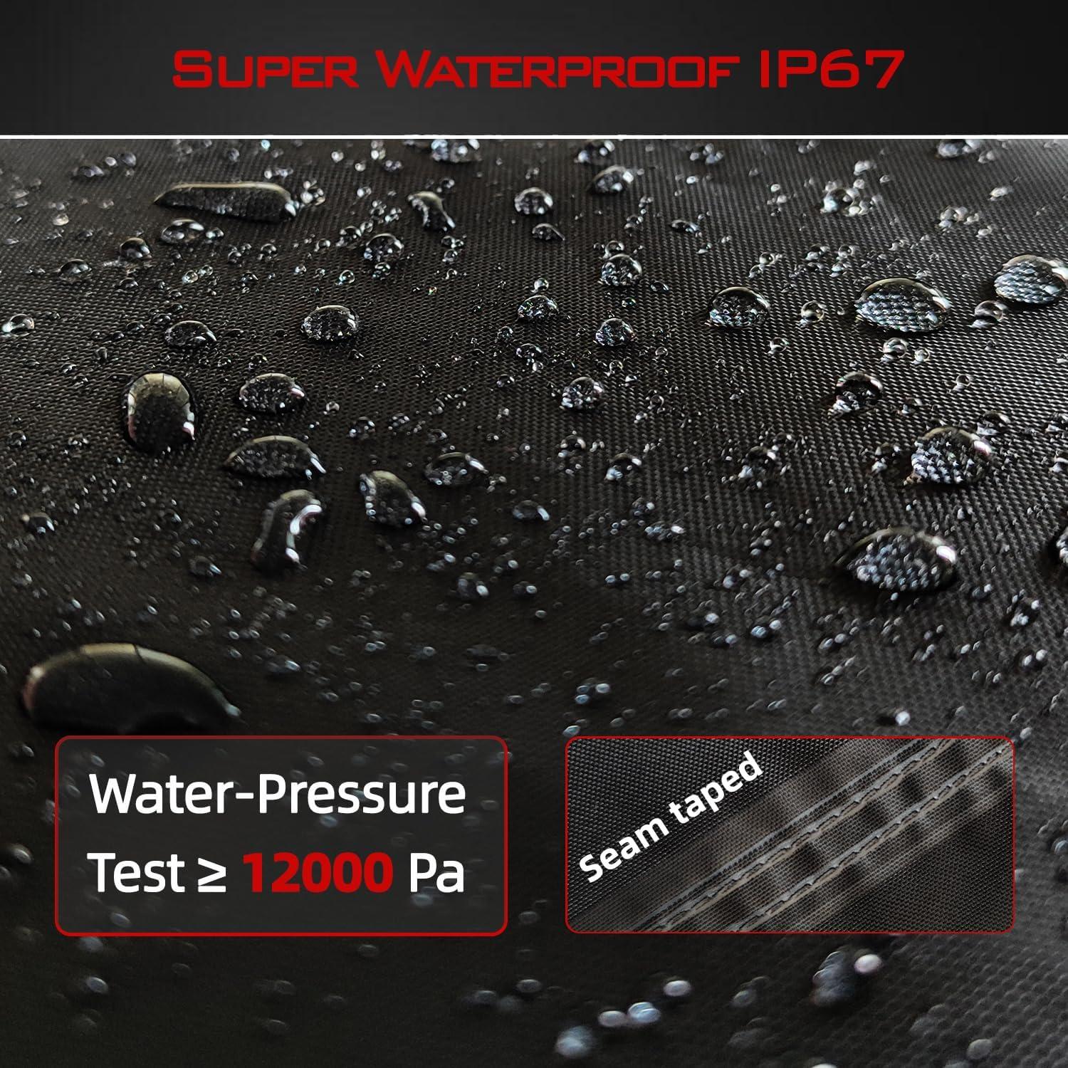 Cubierta de Motocicleta OWEEIO Impermeable 247.65x104.14cm