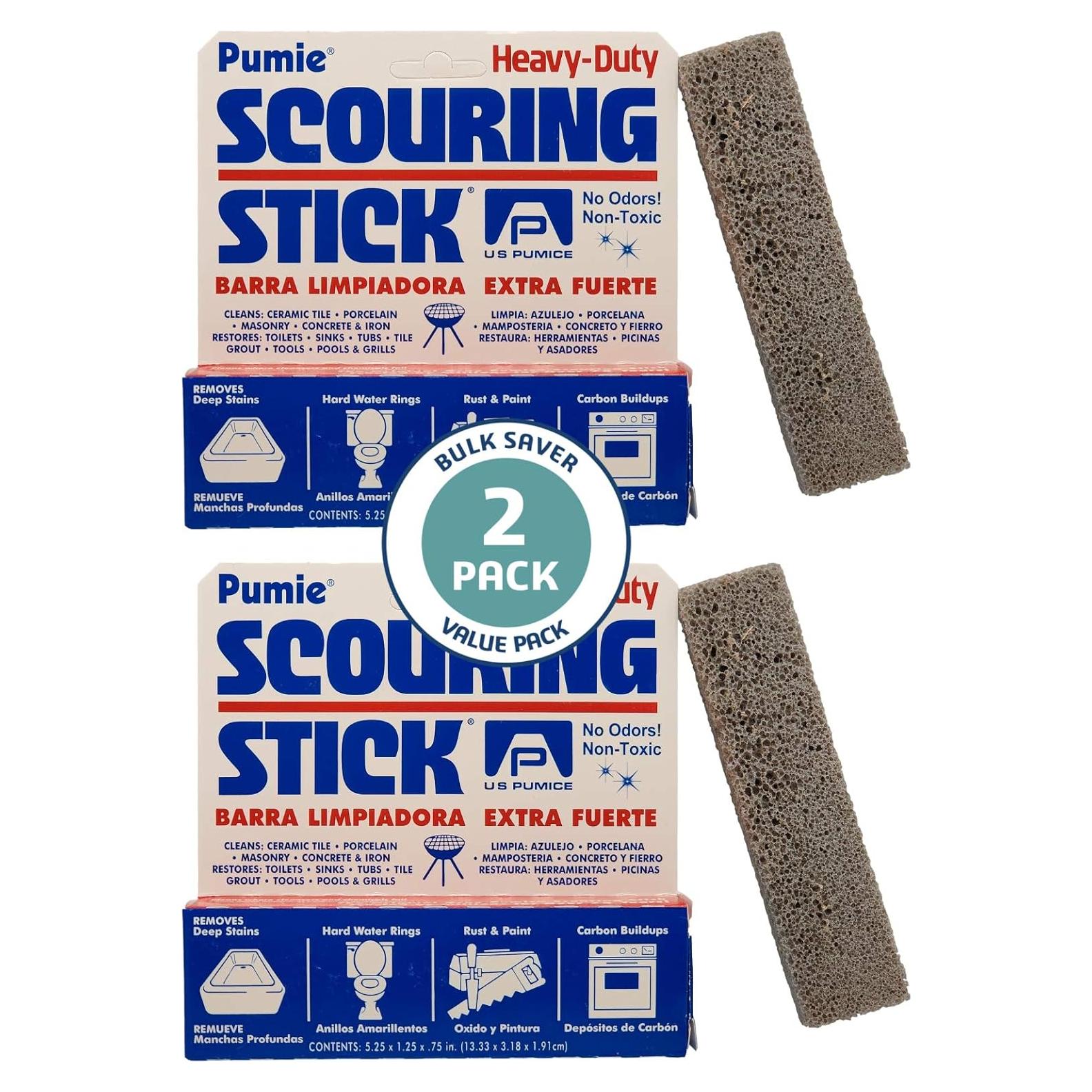 Barra de Limpieza PUMIE - 2 Paquetes de Piedra Pumice 13.56cm