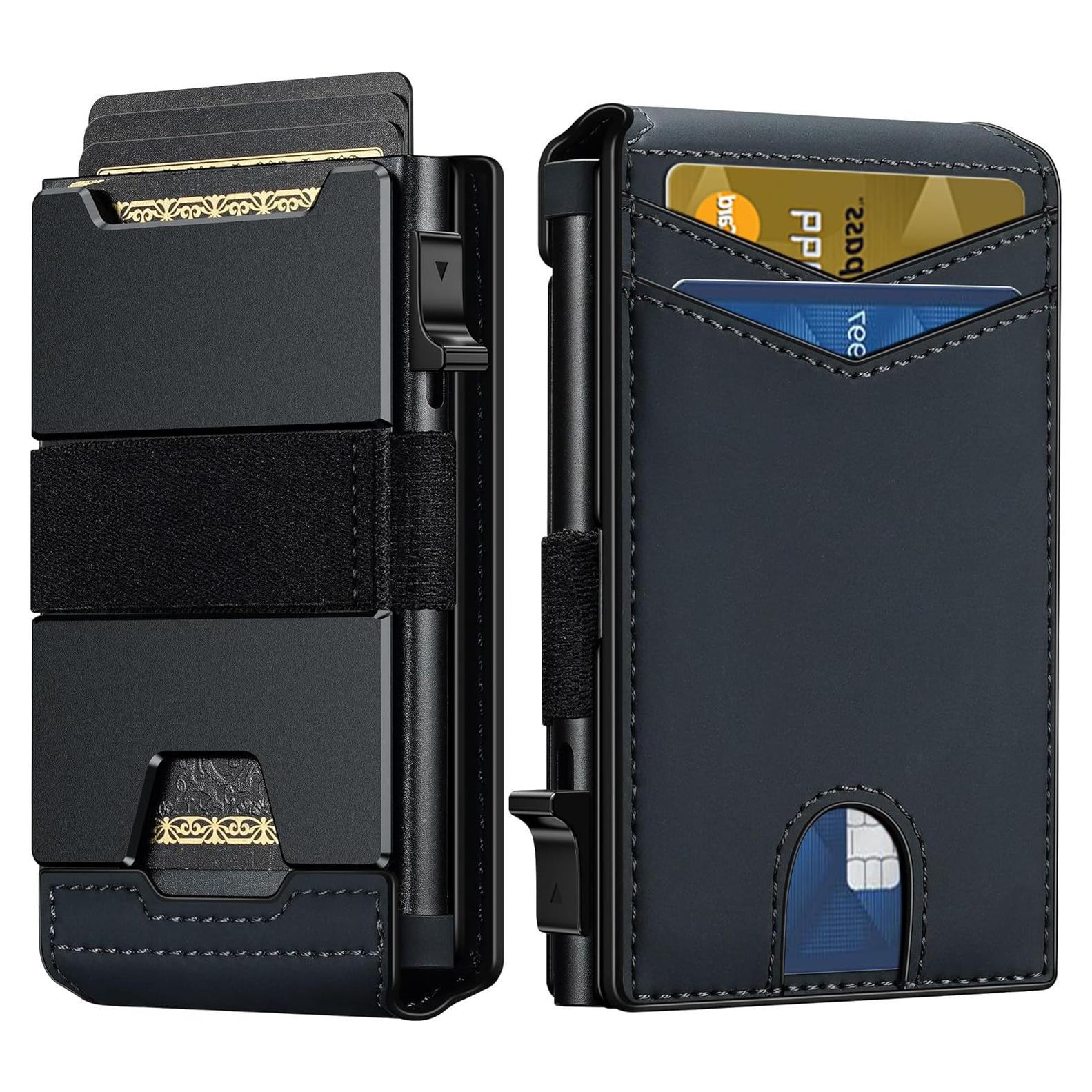 Cartera Inteligente Furid Minimalista para Hombres - Bloqueo RFID