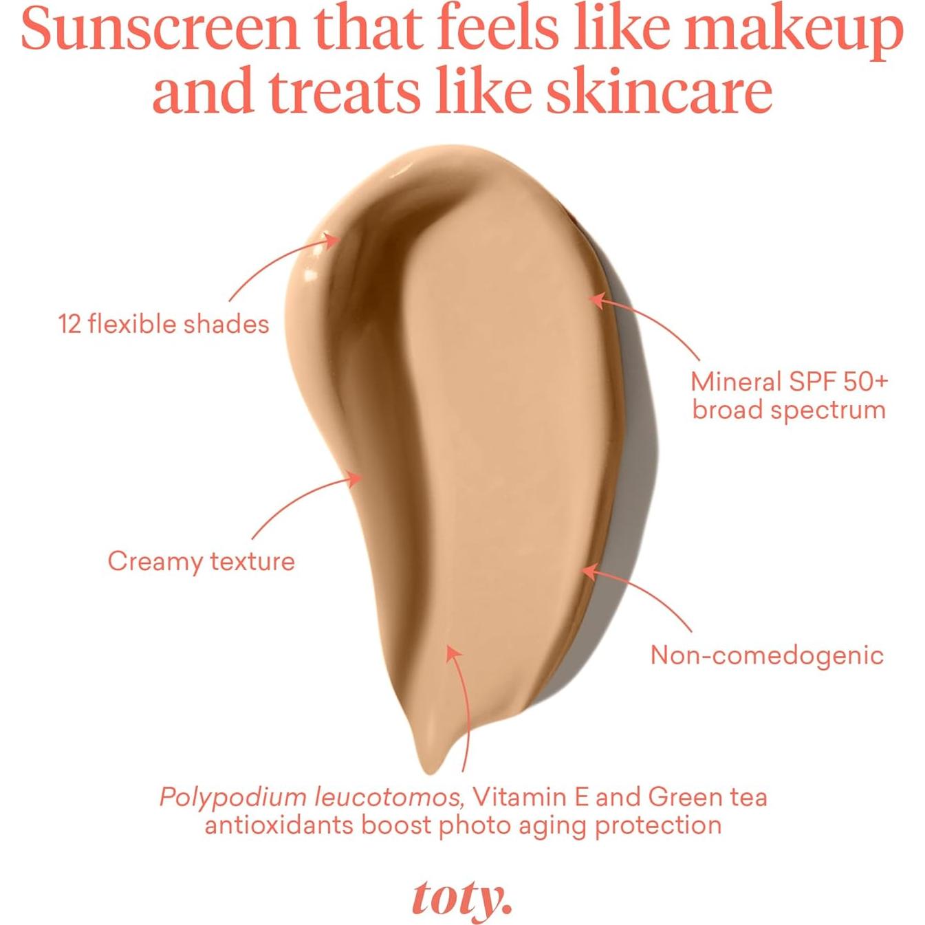 Crema CC Ilumina Toty por Sofia Vergara SPF 50+ 1C Nude Marfil