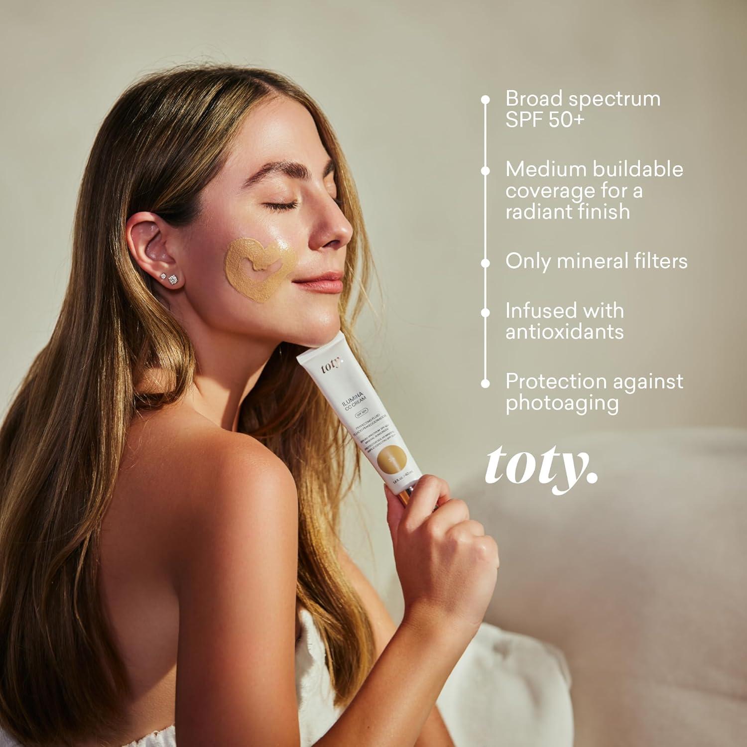 Crema CC Ilumina Toty por Sofia Vergara SPF 50+ 1C Nude Marfil