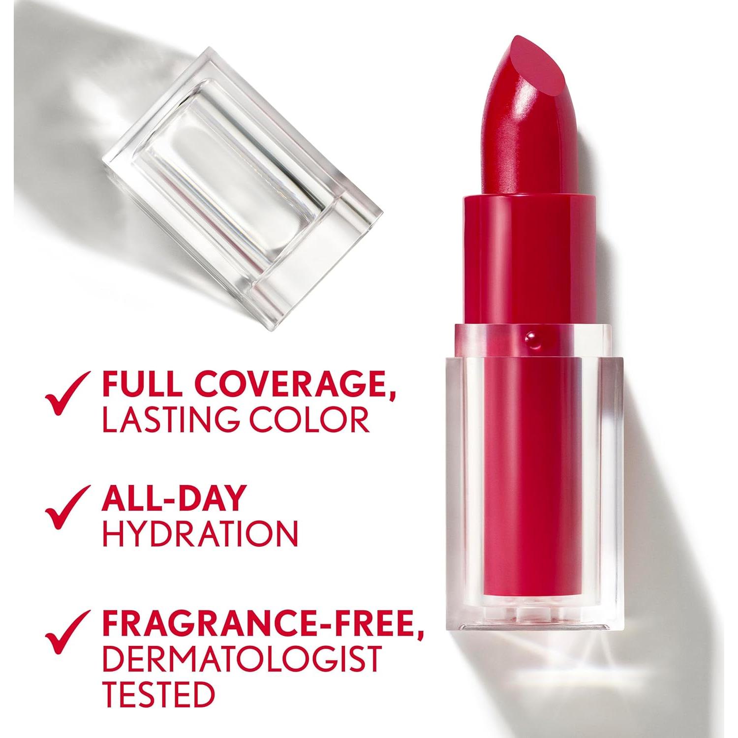 Labial Satinado Covergirl Color Limpio 3.4g Vegano Sin Carmín