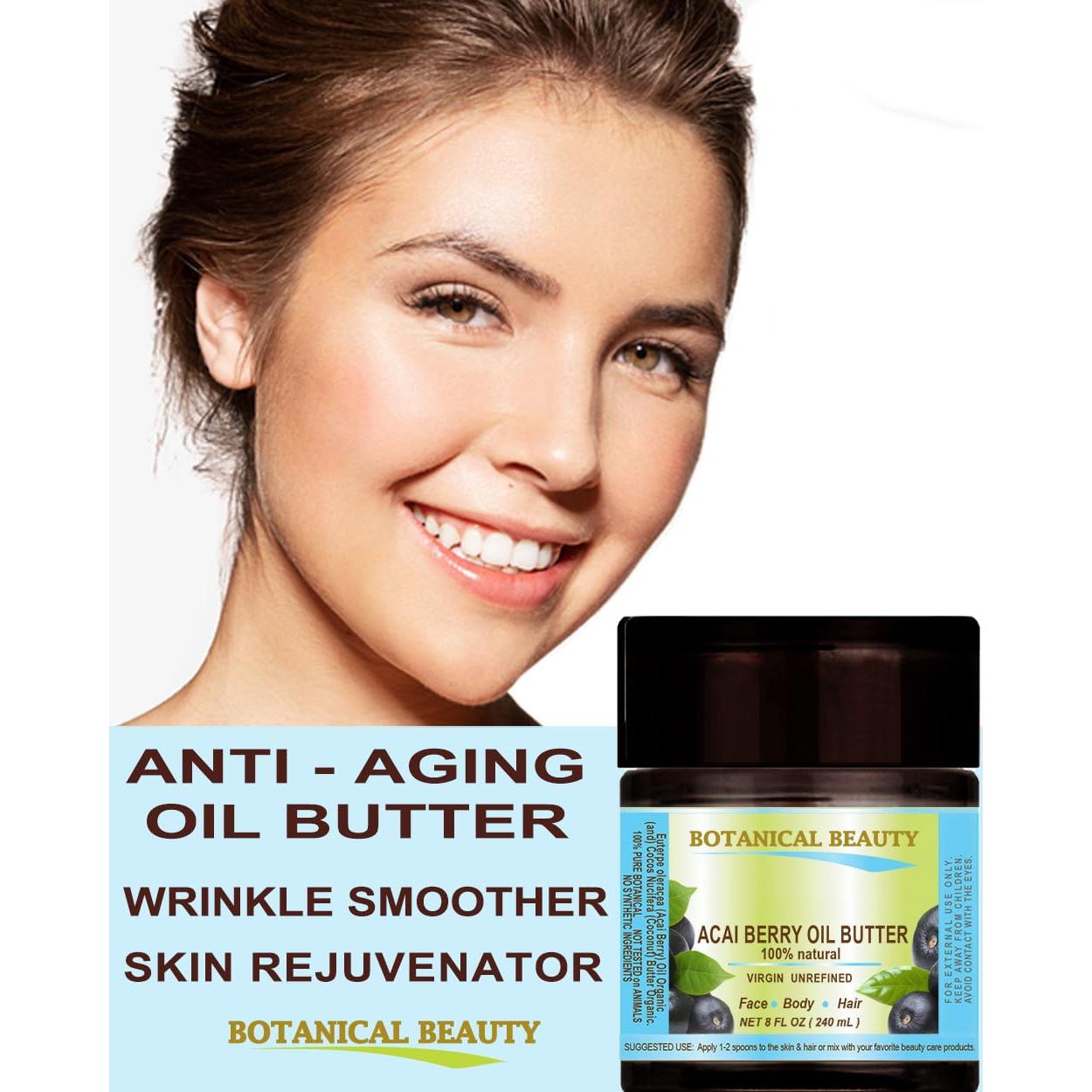 Manteca de Aceite de Baya de Acai 118 ml Belleza Botánica