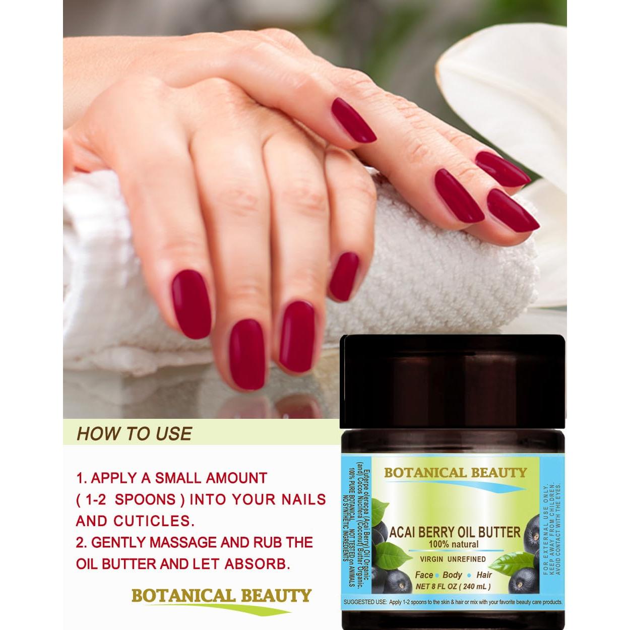 Manteca de Aceite de Baya de Acai 118 ml Belleza Botánica