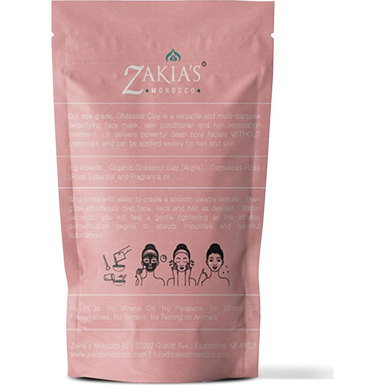 Mascarilla de Arcilla Rhassoul Zakia 226.8 g - Antienvejecimiento