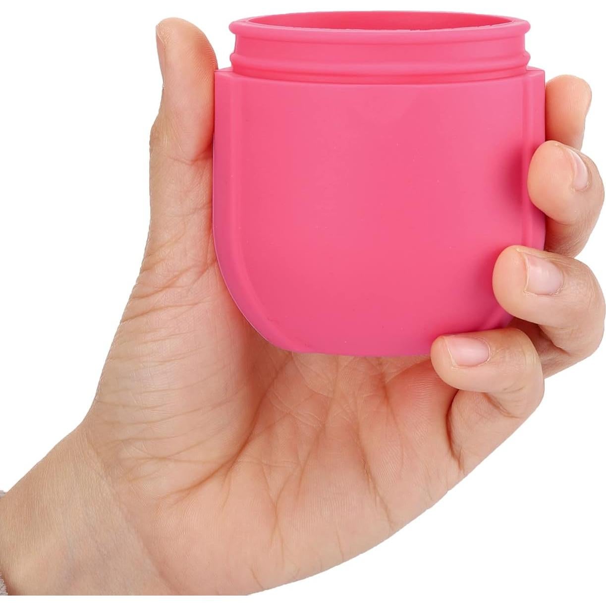 Rodillo de Hielo Aethland para Cara y Ojos, Silicona Rosa